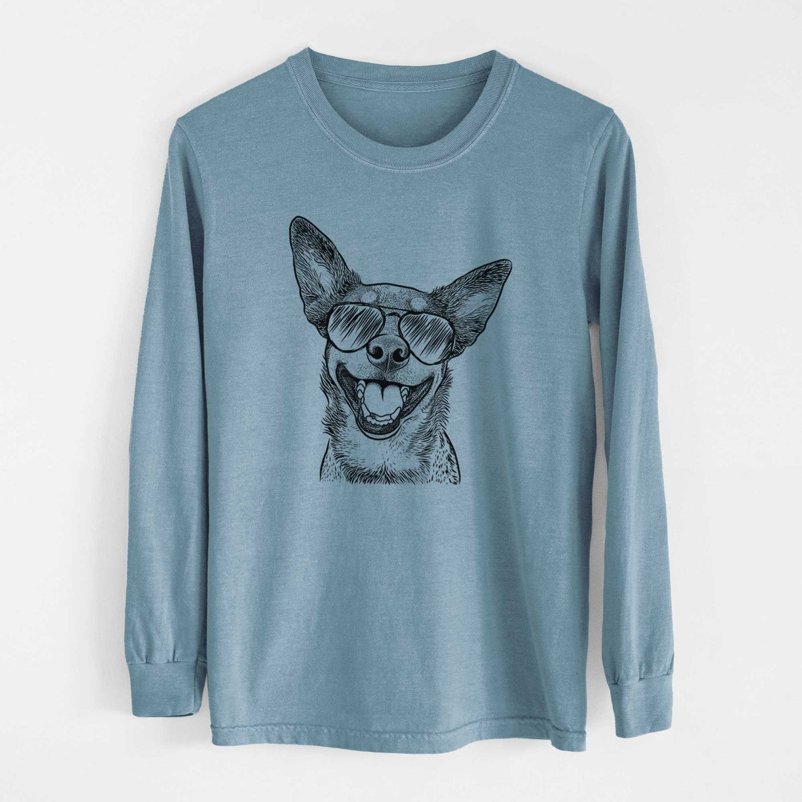 Aviators Lily the Australian Cattle Dog - Heavyweight 100% Cotton Long Sleeve
