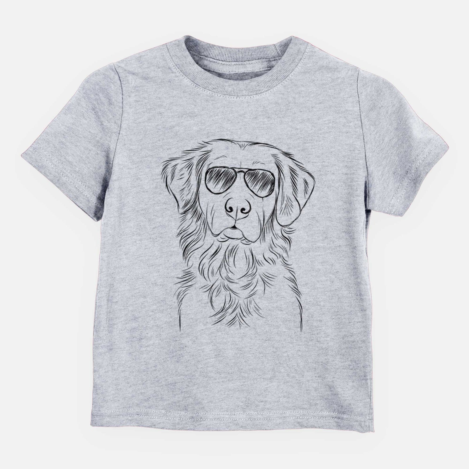 Aviator Linden the Golden Retriever - Kids/Youth/Toddler Shirt