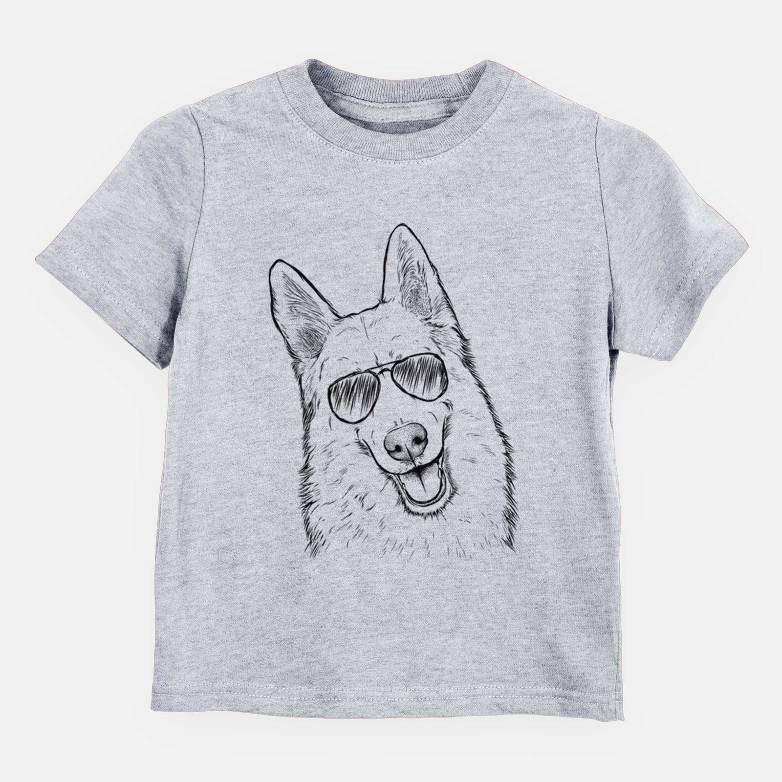 Aviator Loki the Husky Shepherd Mix - Kids/Youth/Toddler Shirt