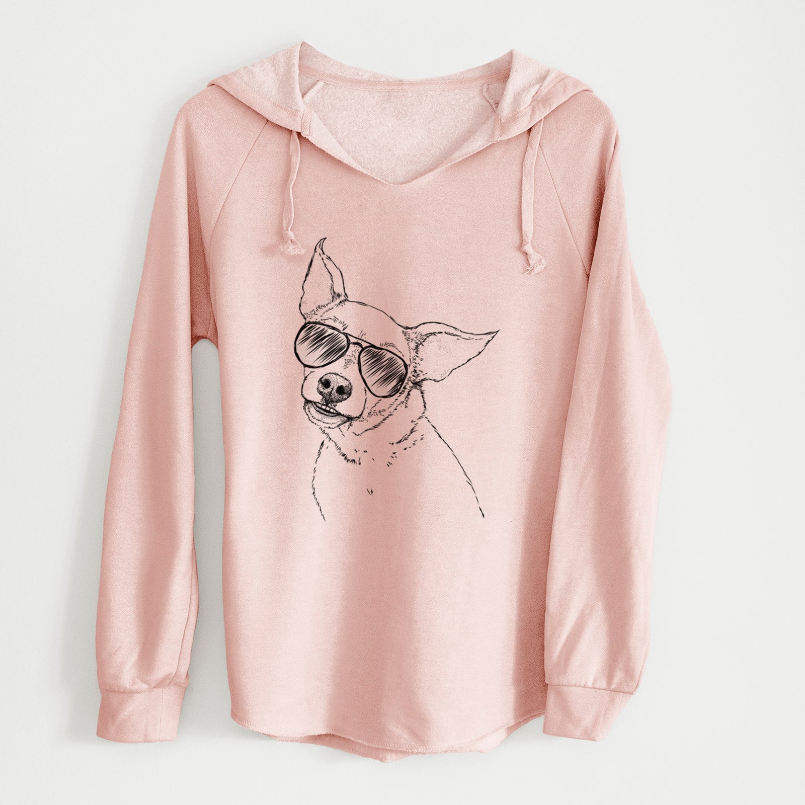 Aviator Lola the Chiweenie - Cali Wave Hooded Sweatshirt