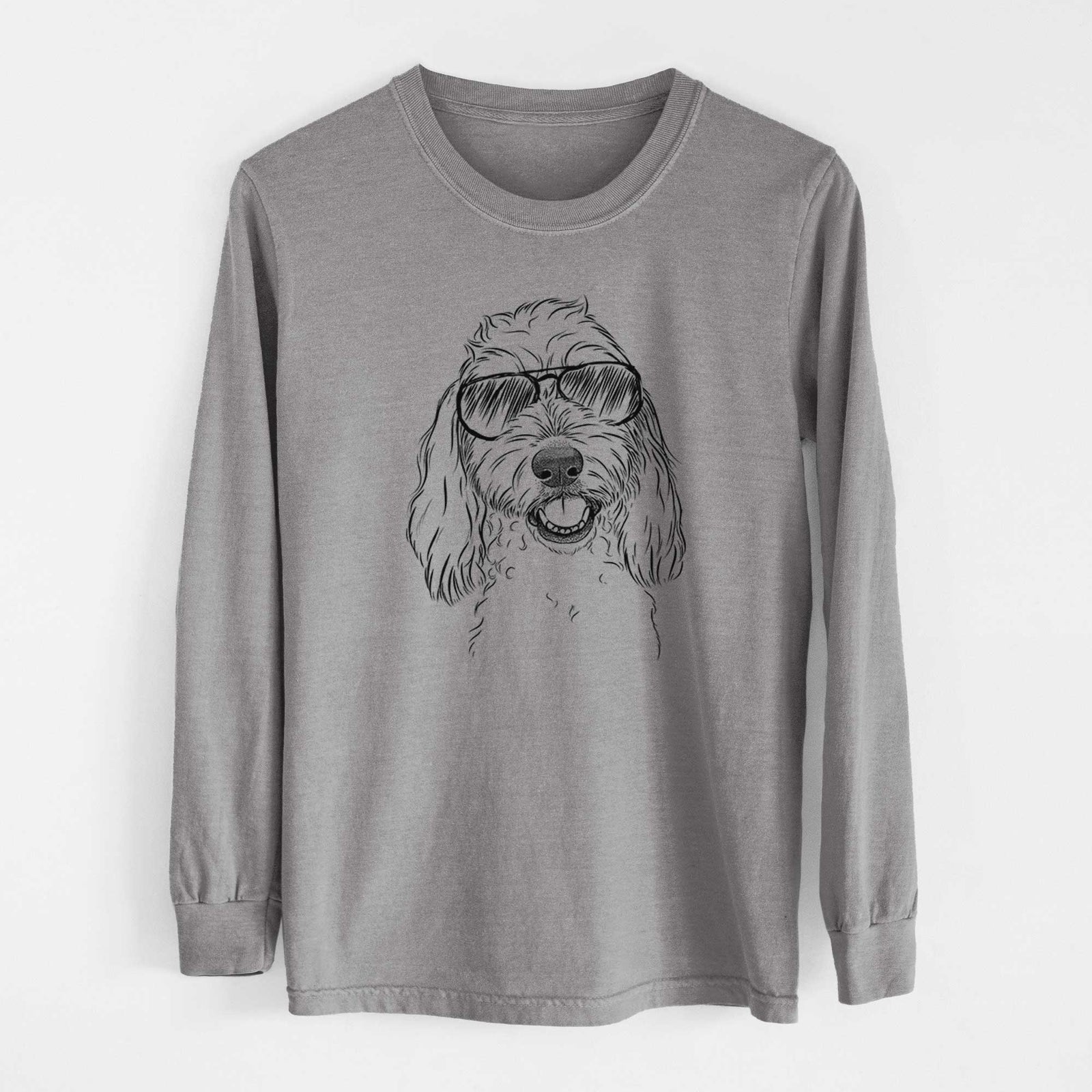 Aviators Louie the Coton de Tulear - Heavyweight 100% Cotton Long Sleeve