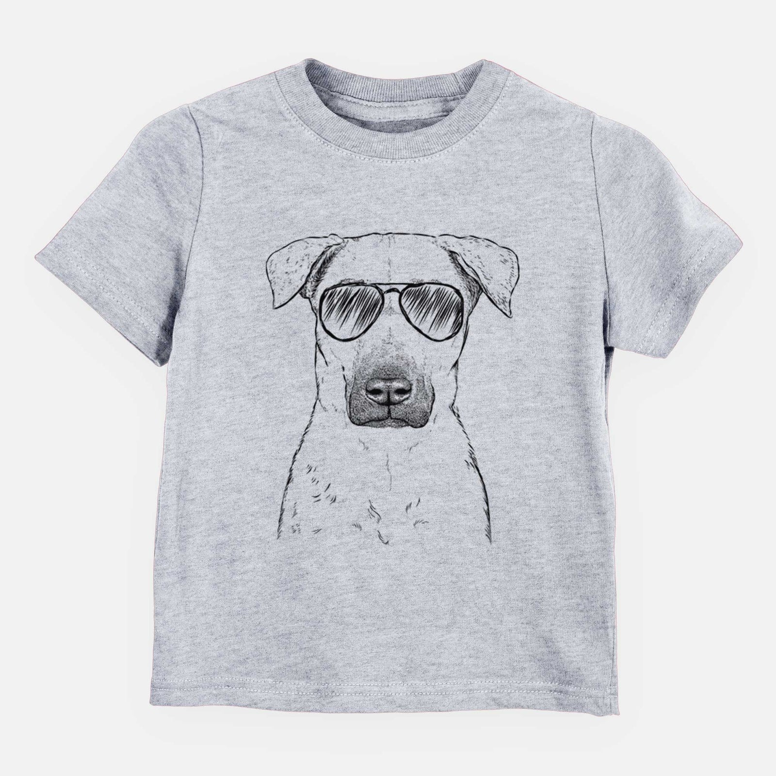 Aviator Luna the Black Mouth Cur - Kids/Youth/Toddler Shirt