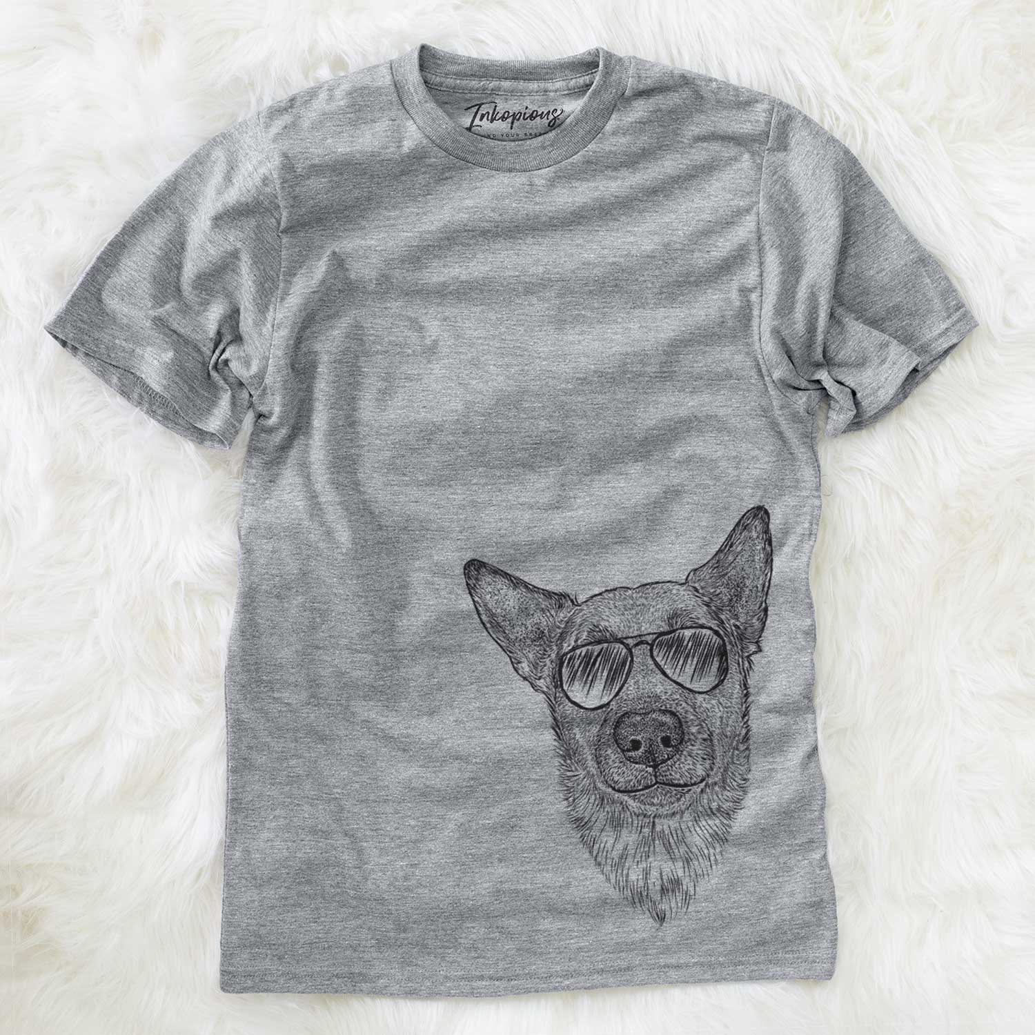 Luna the Shepherd Mix - Unisex Crewneck