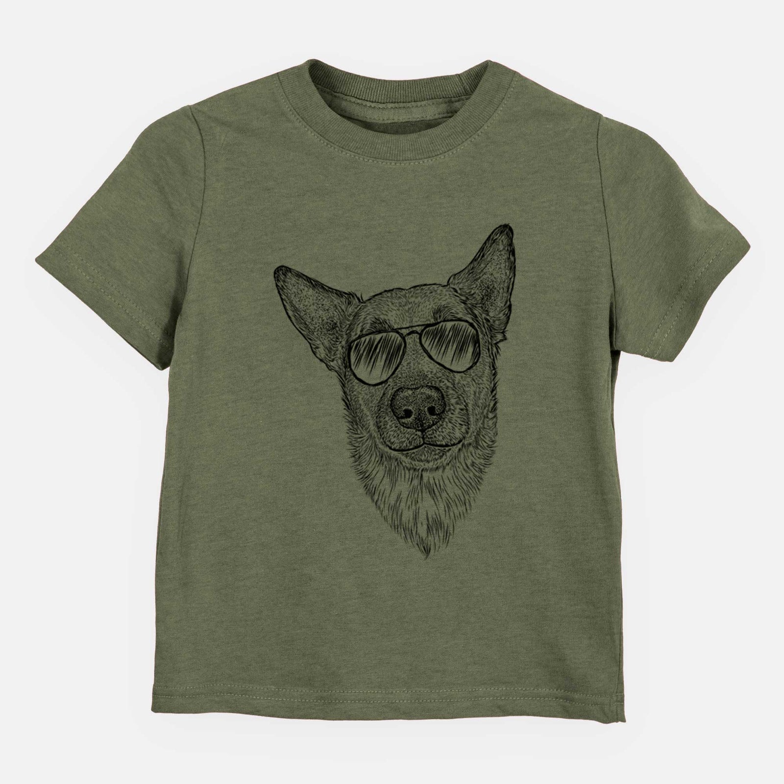 Aviator Luna the Shepherd Mix - Kids/Youth/Toddler Shirt
