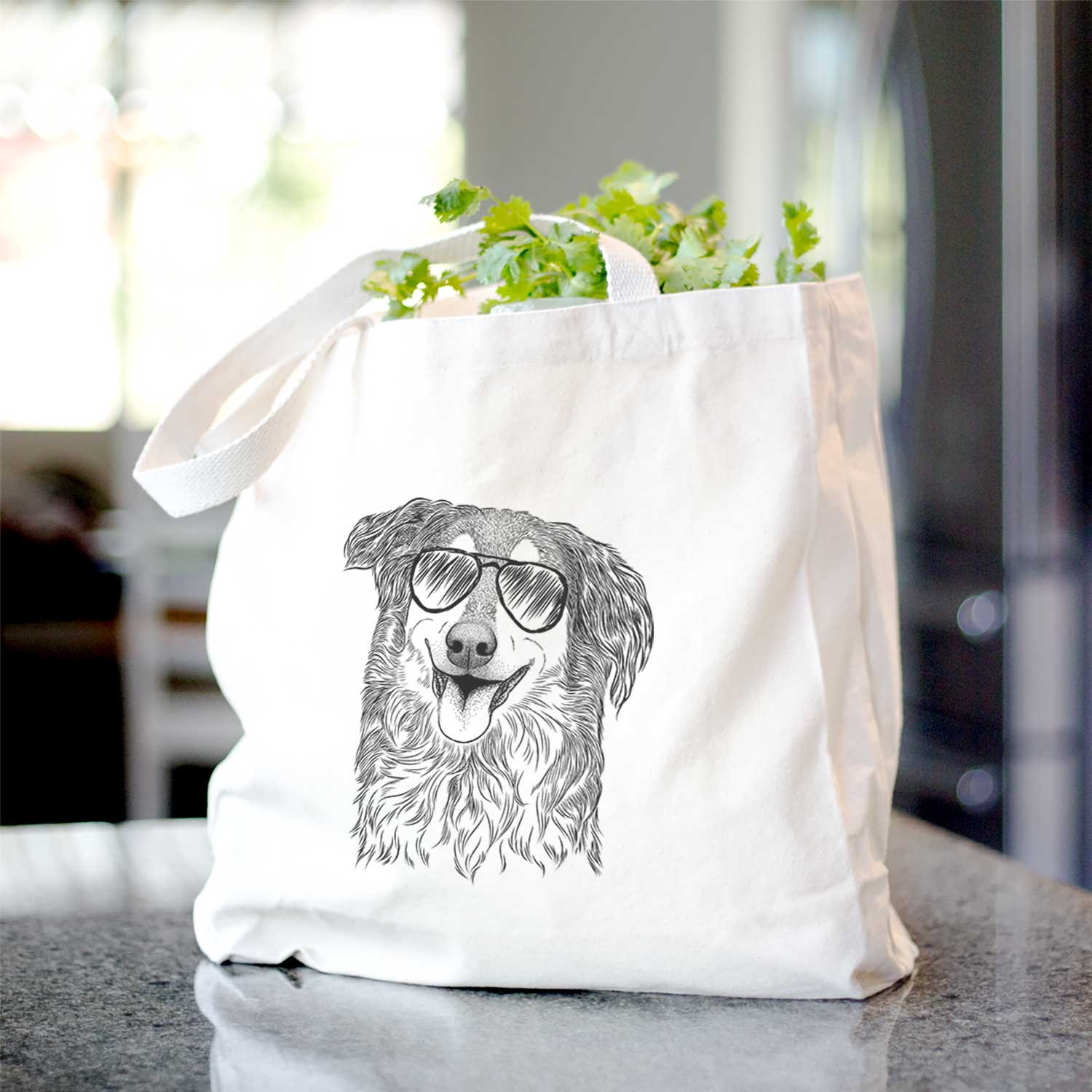 Maddie the English Shepherd - Tote Bag