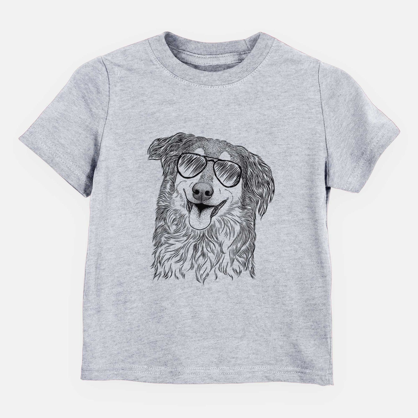 Aviator Maddie the English Shepherd - Kids/Youth/Toddler Shirt