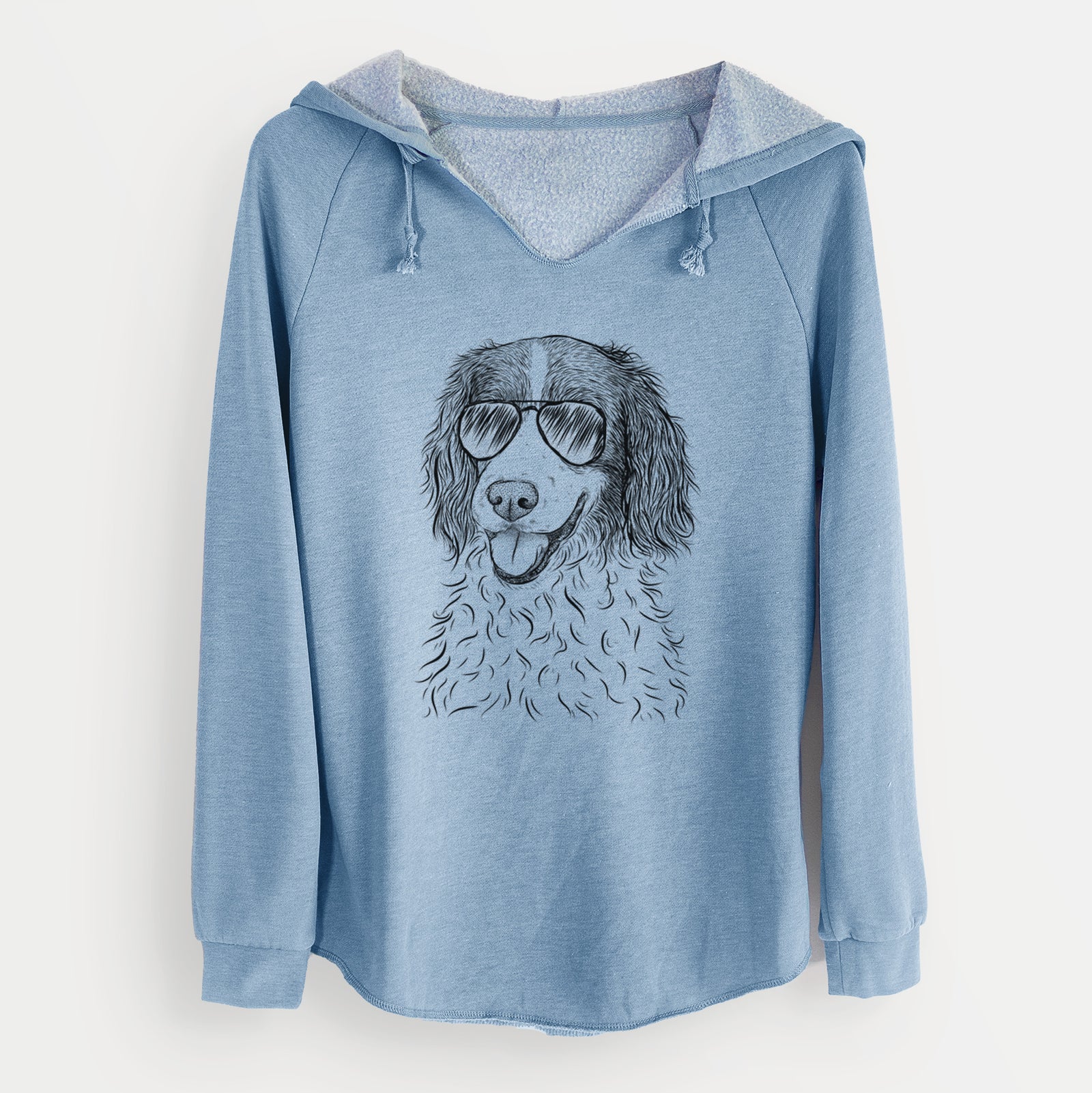 Aviator Maggie the Springer Spaniel - Cali Wave Hooded Sweatshirt