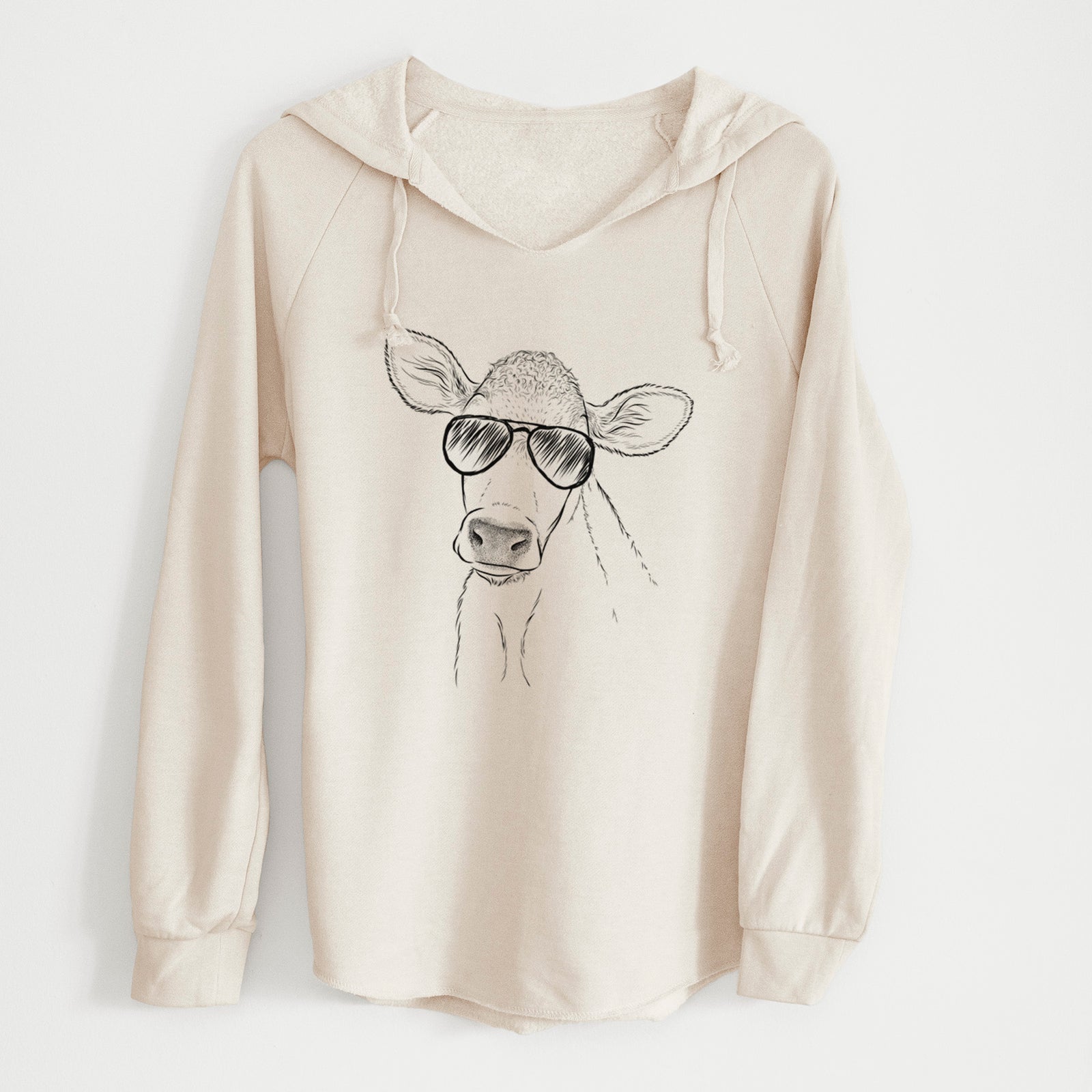 Aviator Malu the Cow - Cali Wave Hooded Sweatshirt