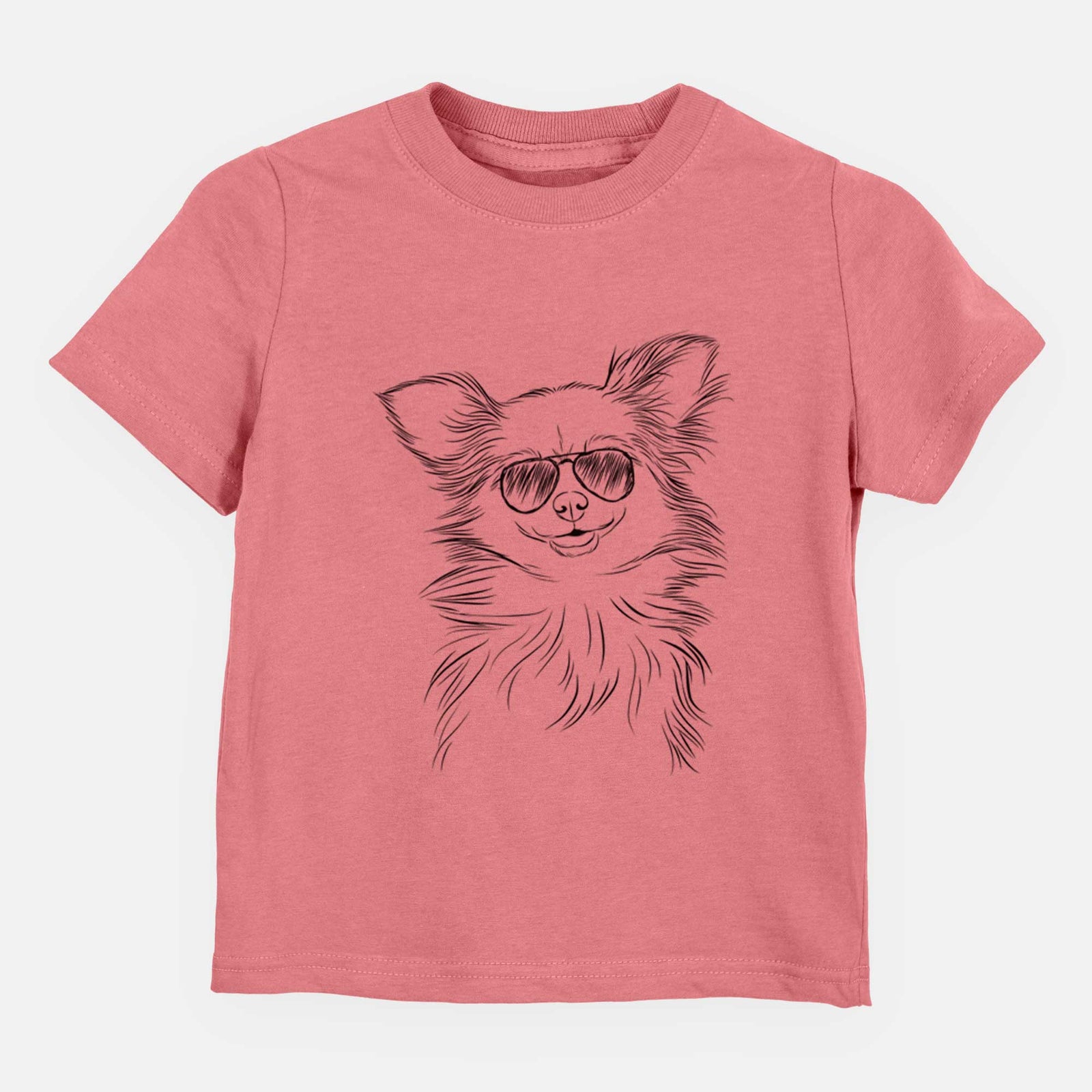 Aviator Marzi the Long Haired Chihuahua - Kids/Youth/Toddler Shirt