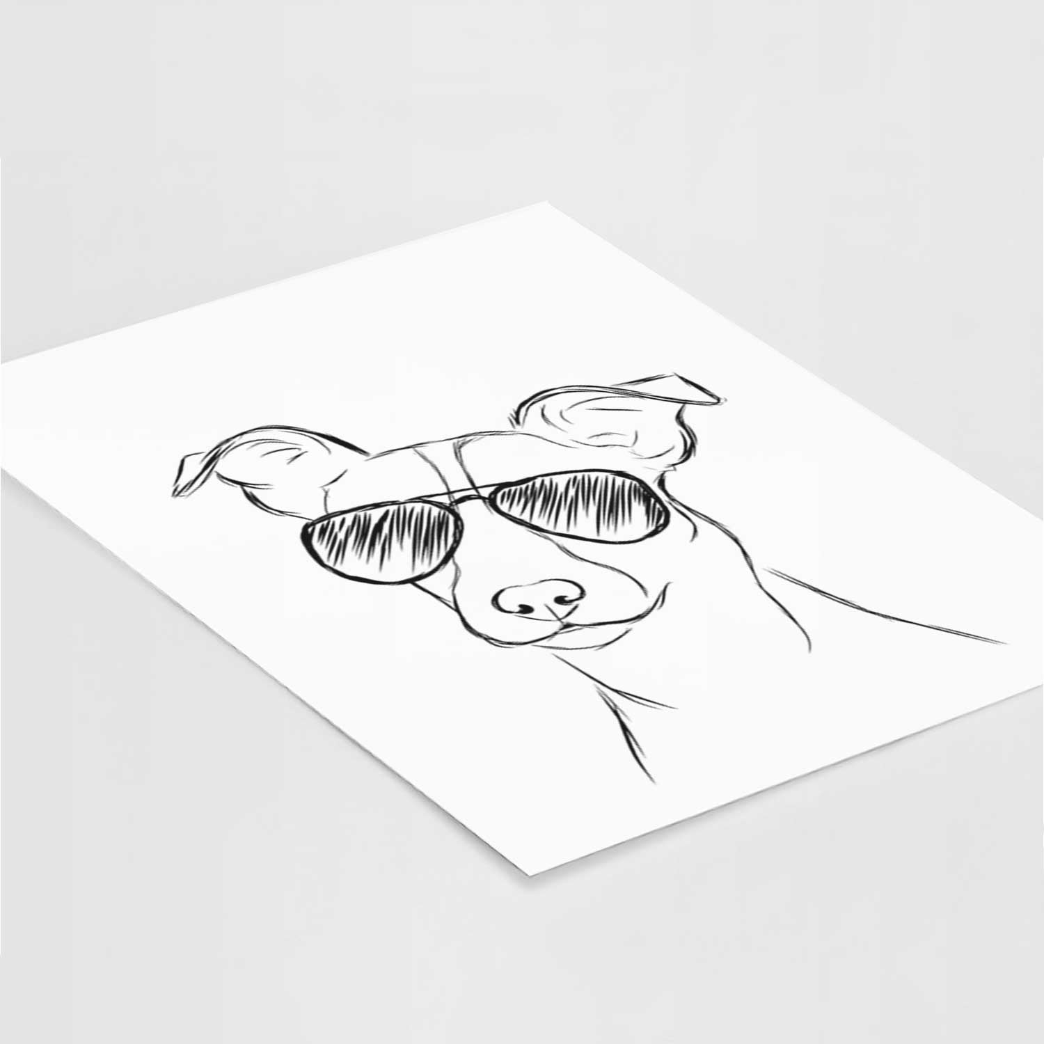 Max the Jack Russell Terrier Art Print