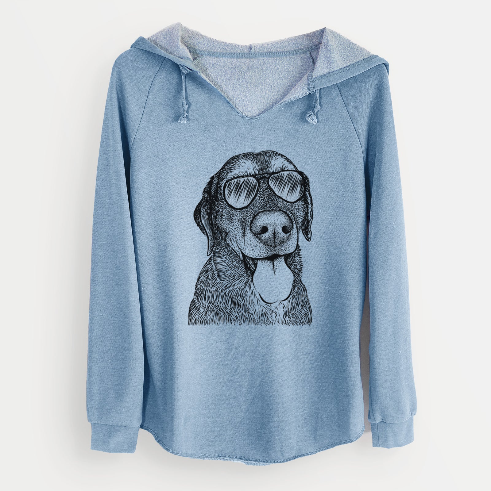 Aviator Max the Labrador Retriever - Cali Wave Hooded Sweatshirt