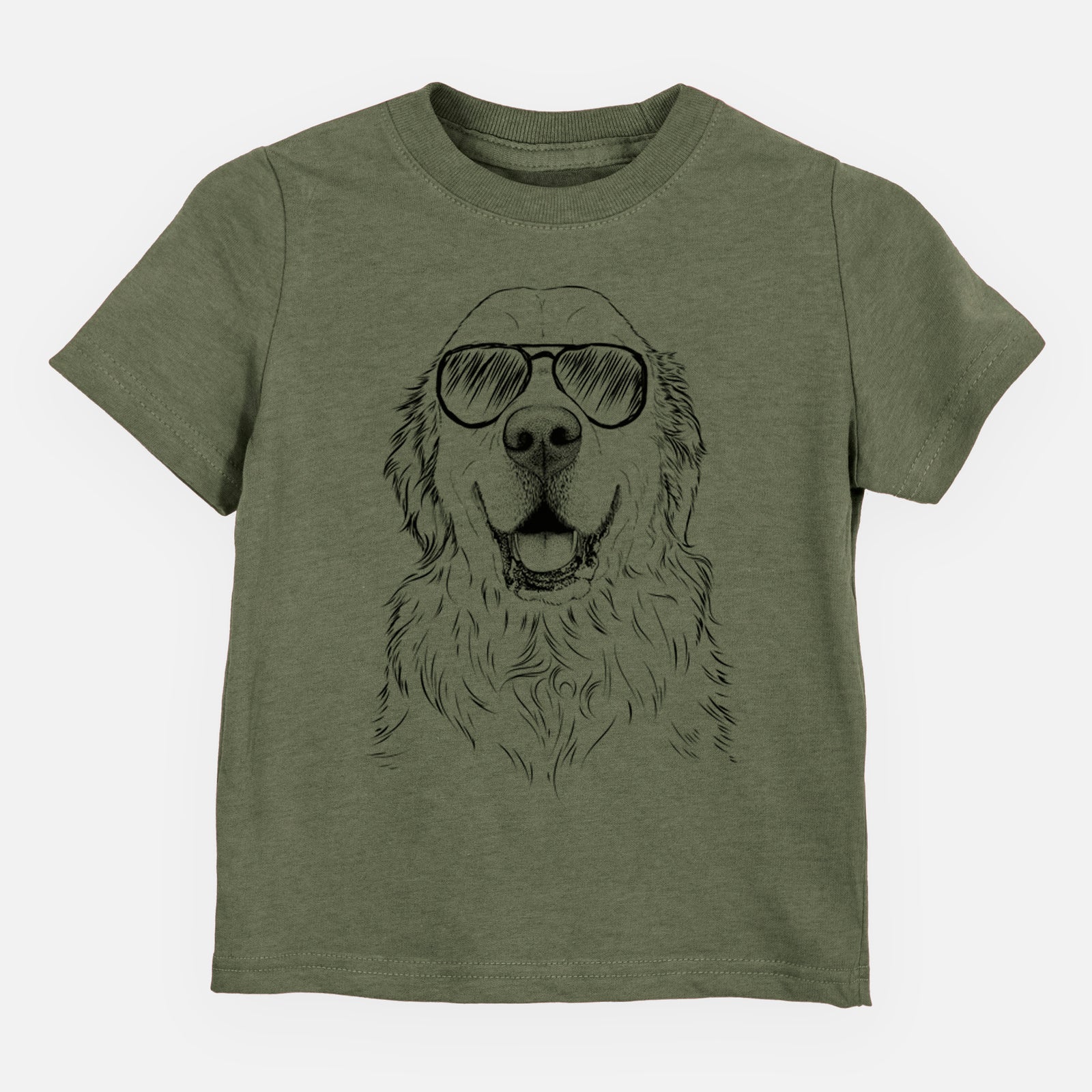 Aviator Maximus the Golden Retriever - Kids/Youth/Toddler Shirt