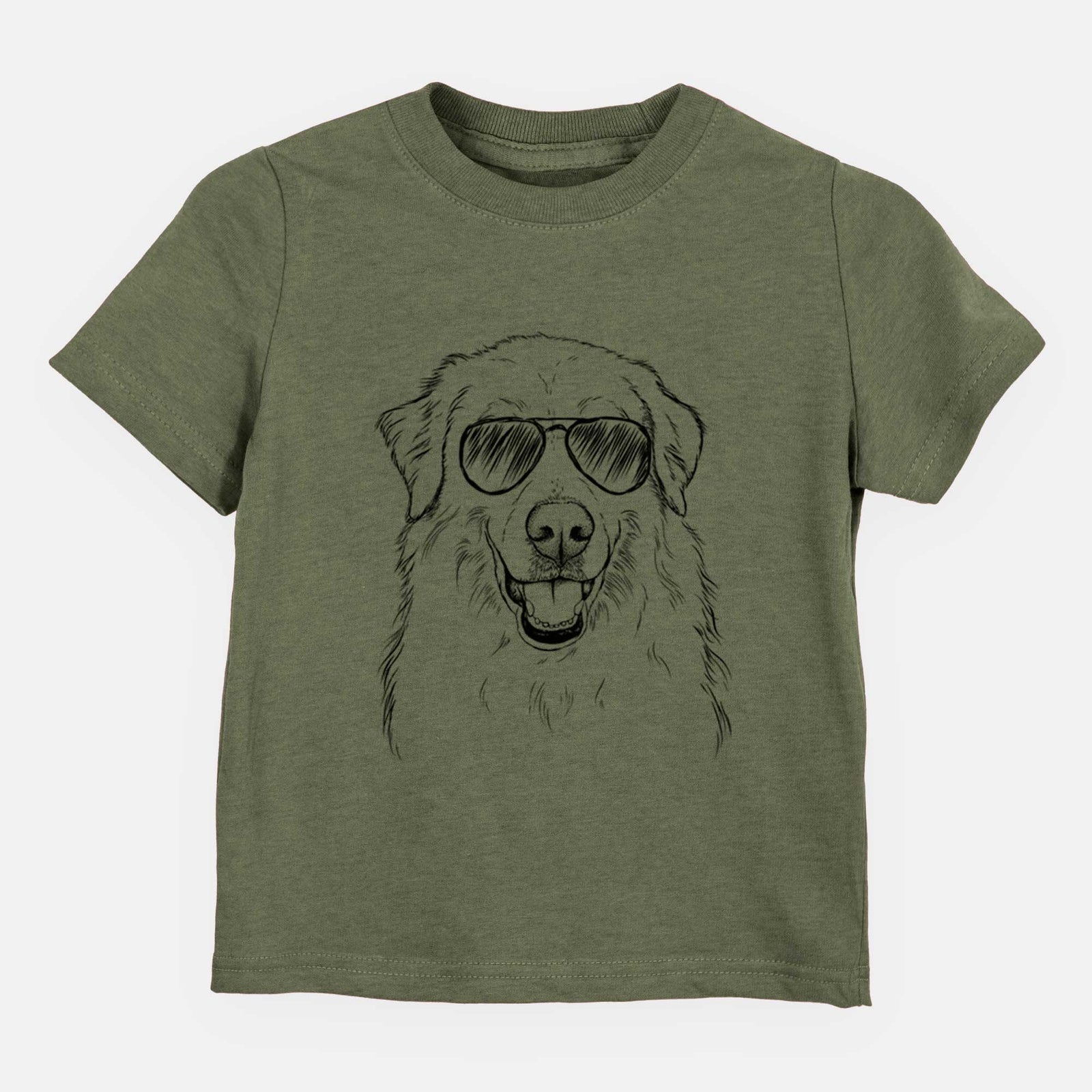 Aviator Meg the Great Pyrenees - Kids/Youth/Toddler Shirt