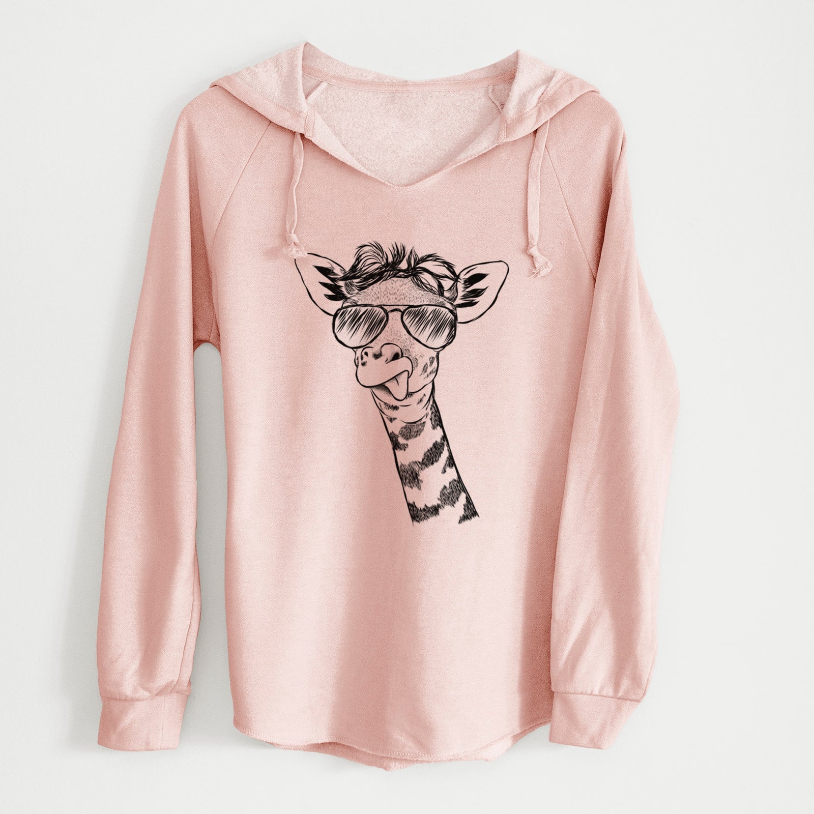 Aviator Mel the Baby Giraffe - Cali Wave Hooded Sweatshirt