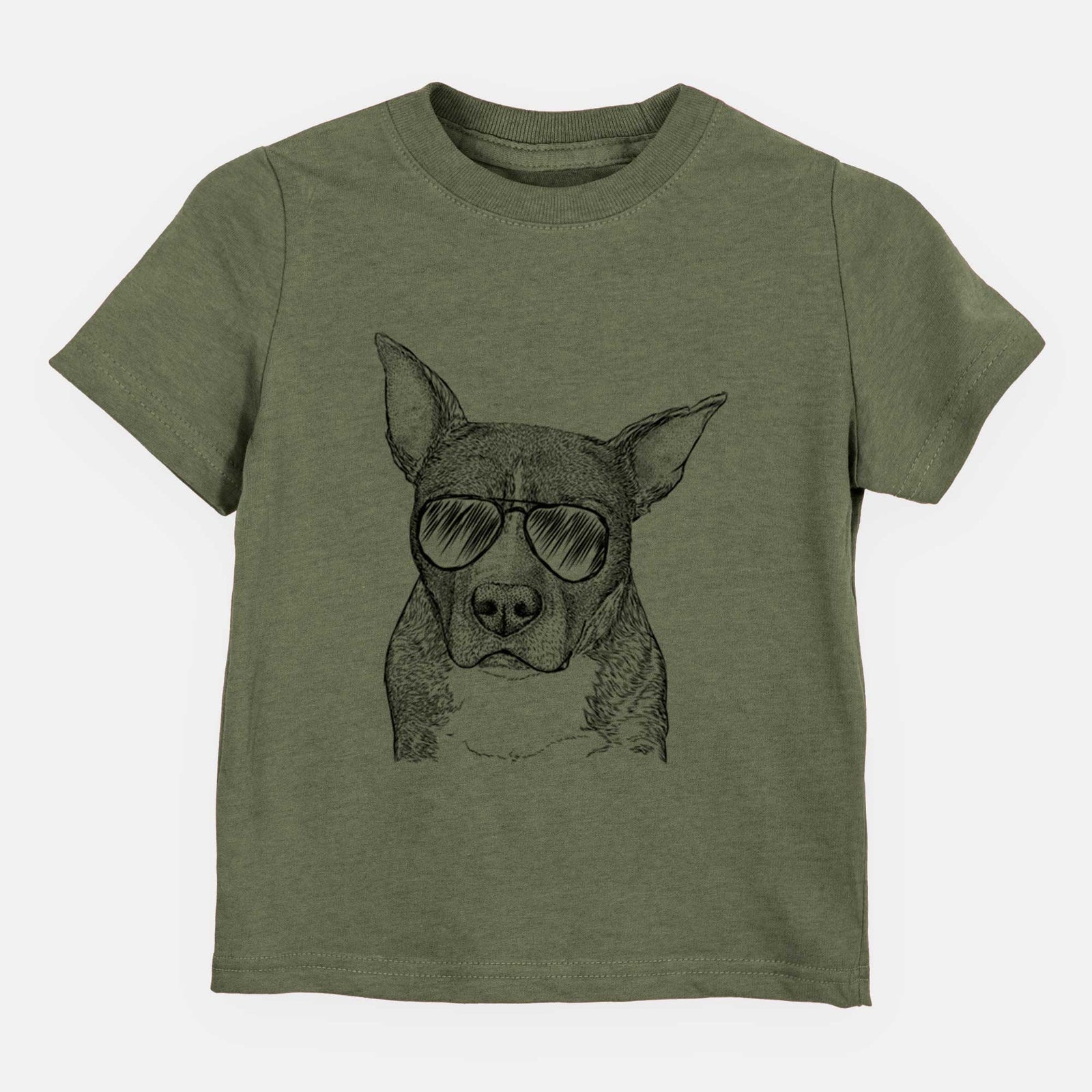 Aviator Mercy the Pitbull - Kids/Youth/Toddler Shirt