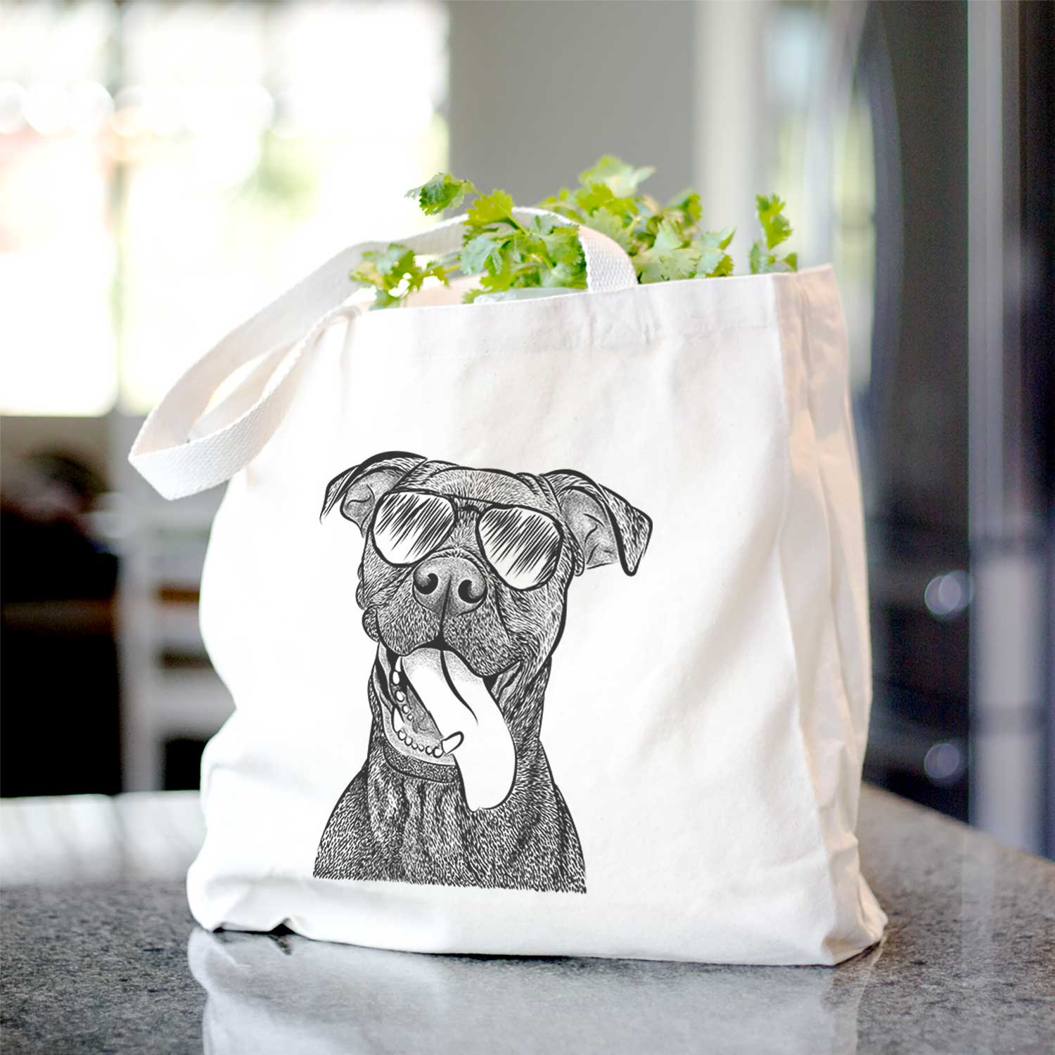 Mikey the Boxador - Tote Bag