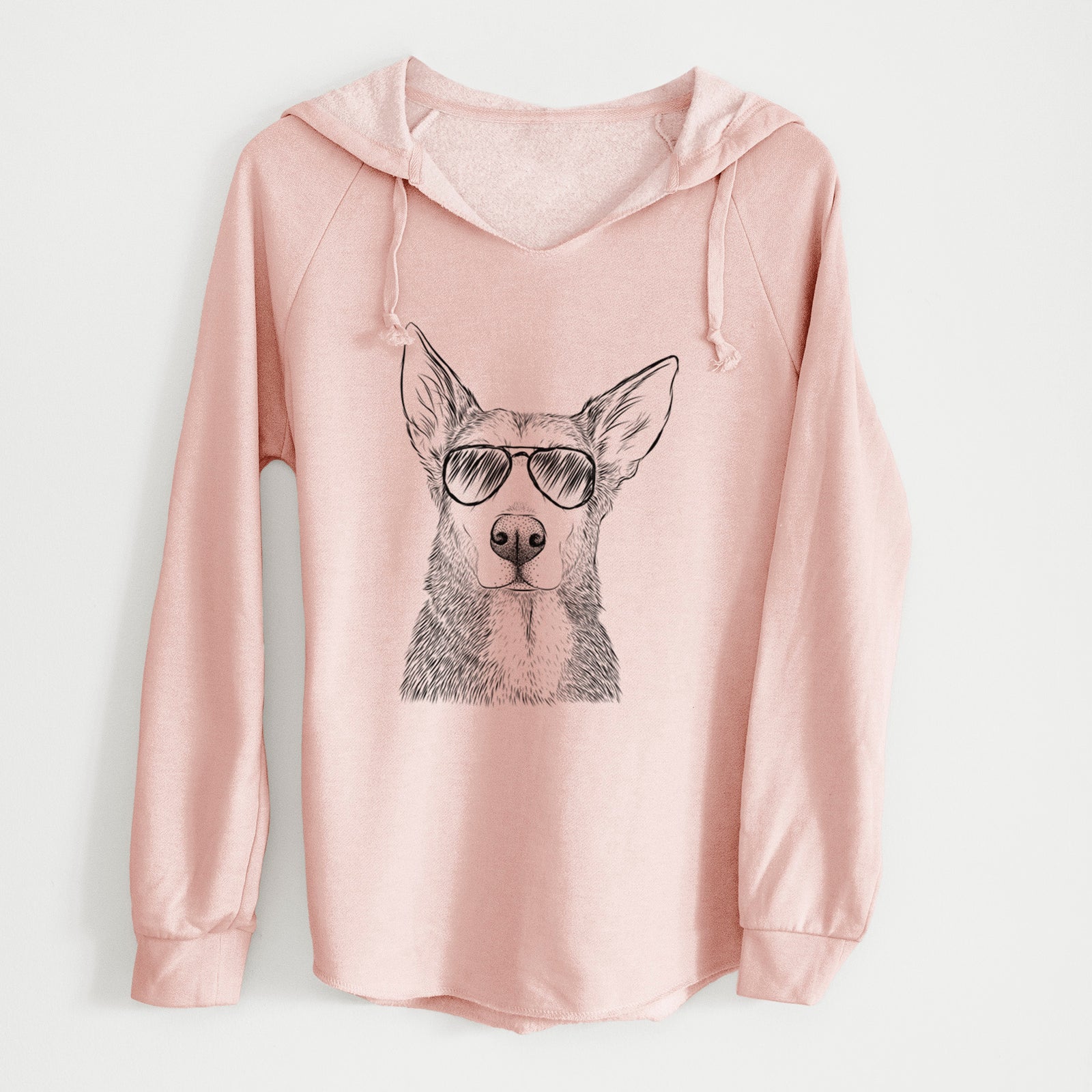 Aviator Misty the German Shepherd Mix - Cali Wave Hooded Sweatshirt