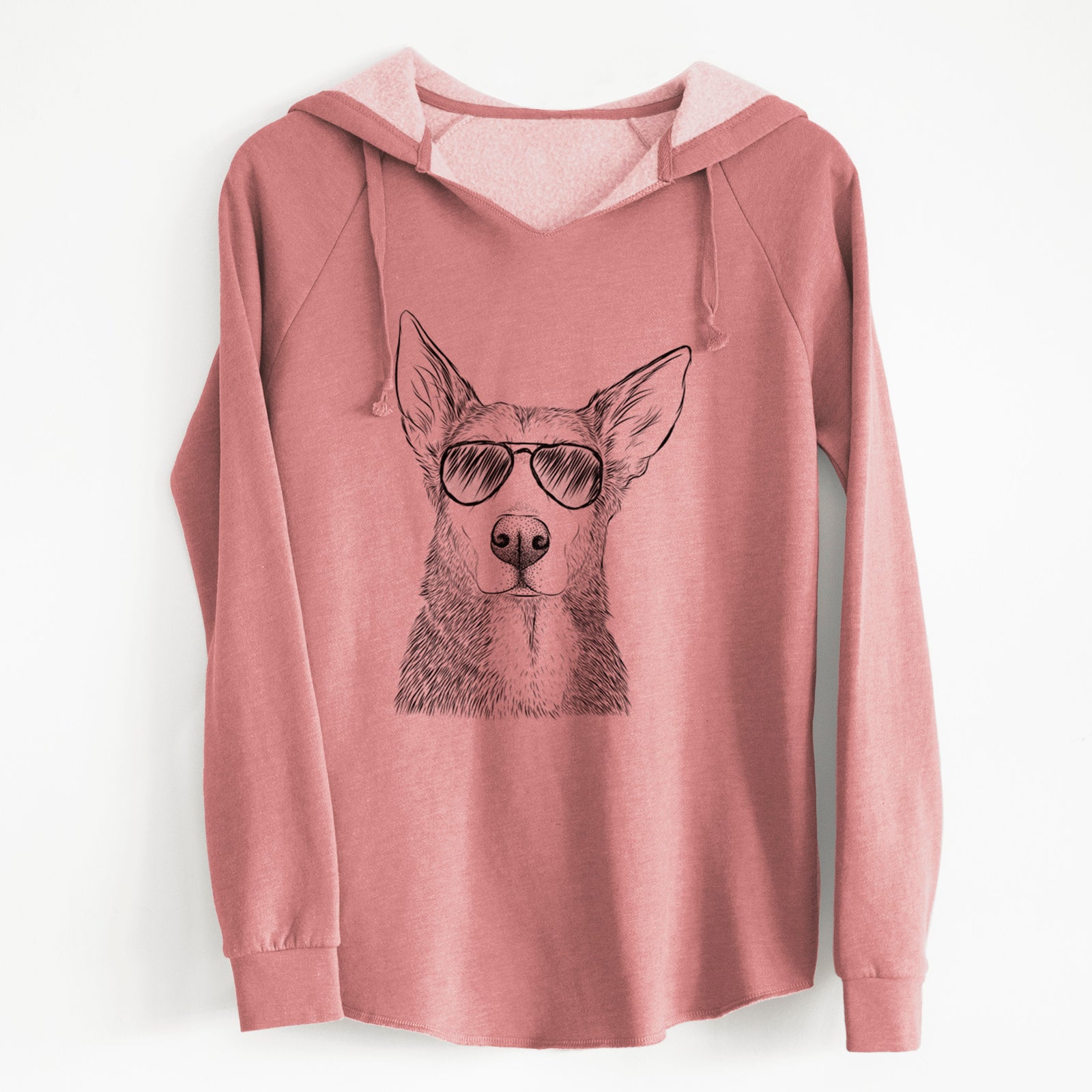 Aviator Misty the German Shepherd Mix - Cali Wave Hooded Sweatshirt