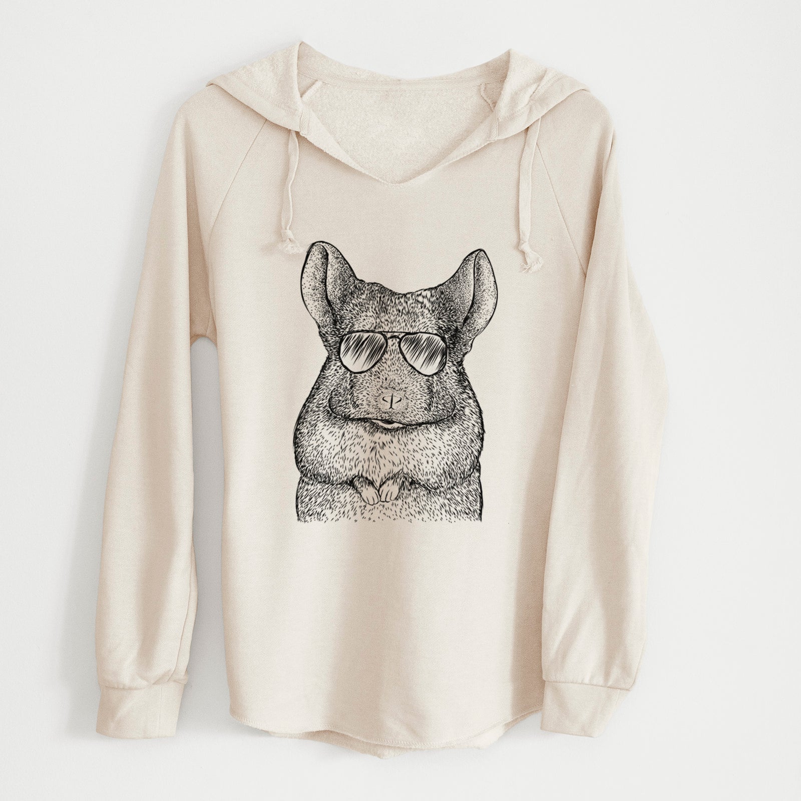 Aviator Mojo the Chinchilla - Cali Wave Hooded Sweatshirt