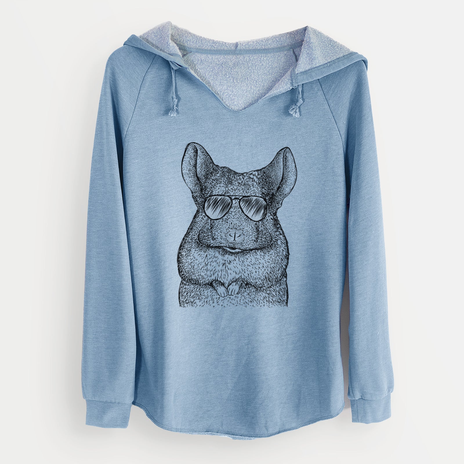 Aviator Mojo the Chinchilla - Cali Wave Hooded Sweatshirt
