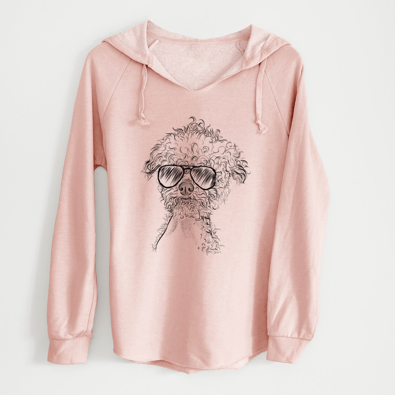 Aviator Muffin the Poodle - Cali Wave Hooded Sweatshirt