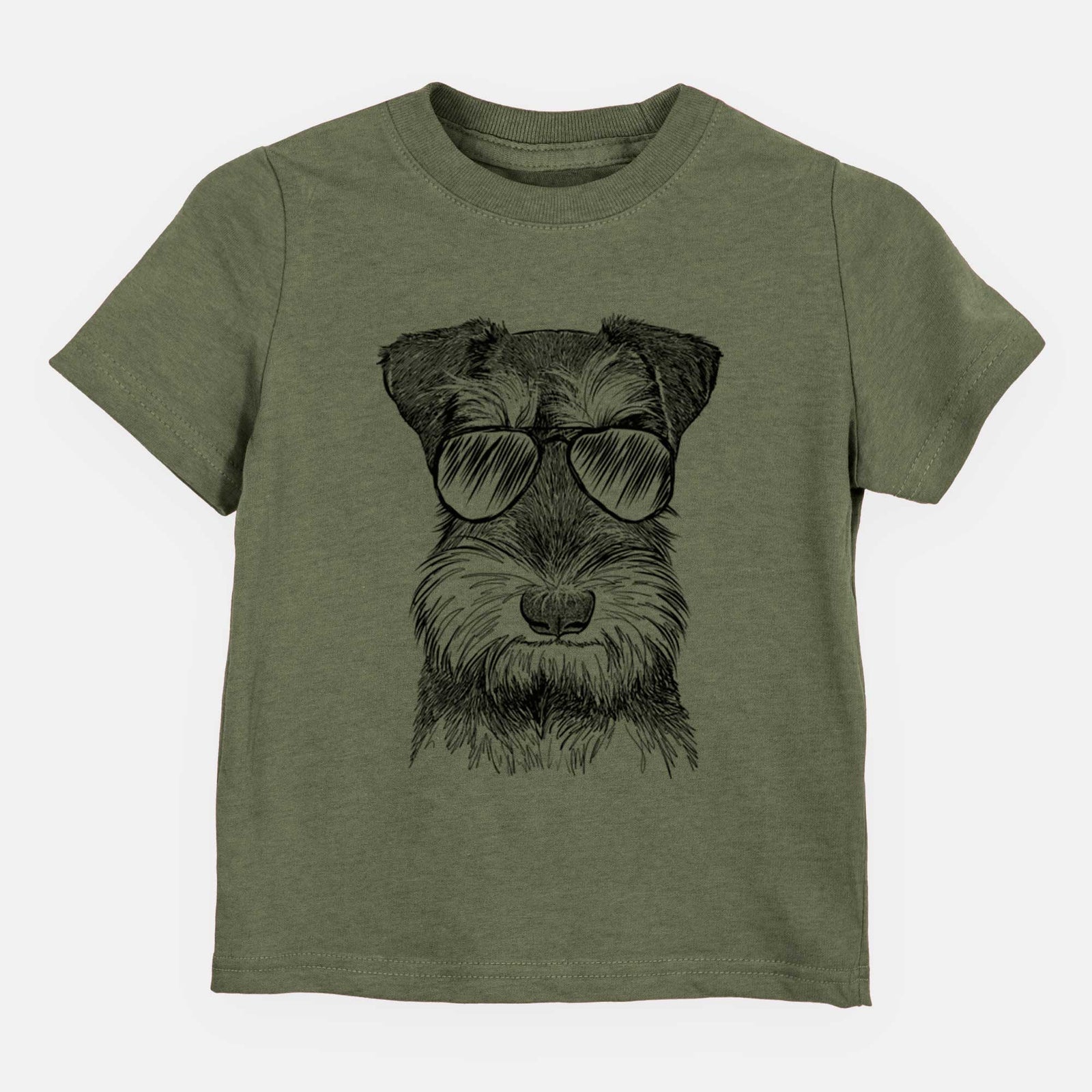 Aviator Murphy the Mini Schnauzer - Kids/Youth/Toddler Shirt