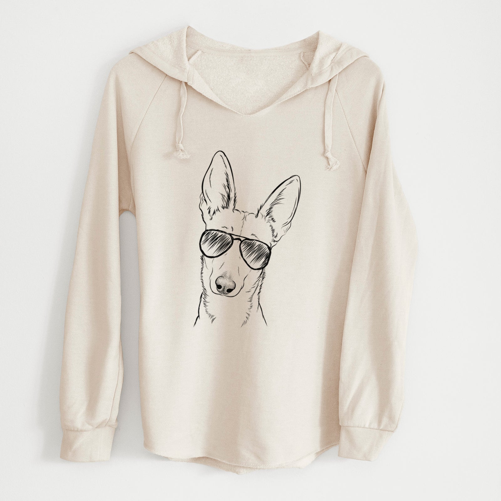 Aviator Nala the Carolina Dog - Cali Wave Hooded Sweatshirt