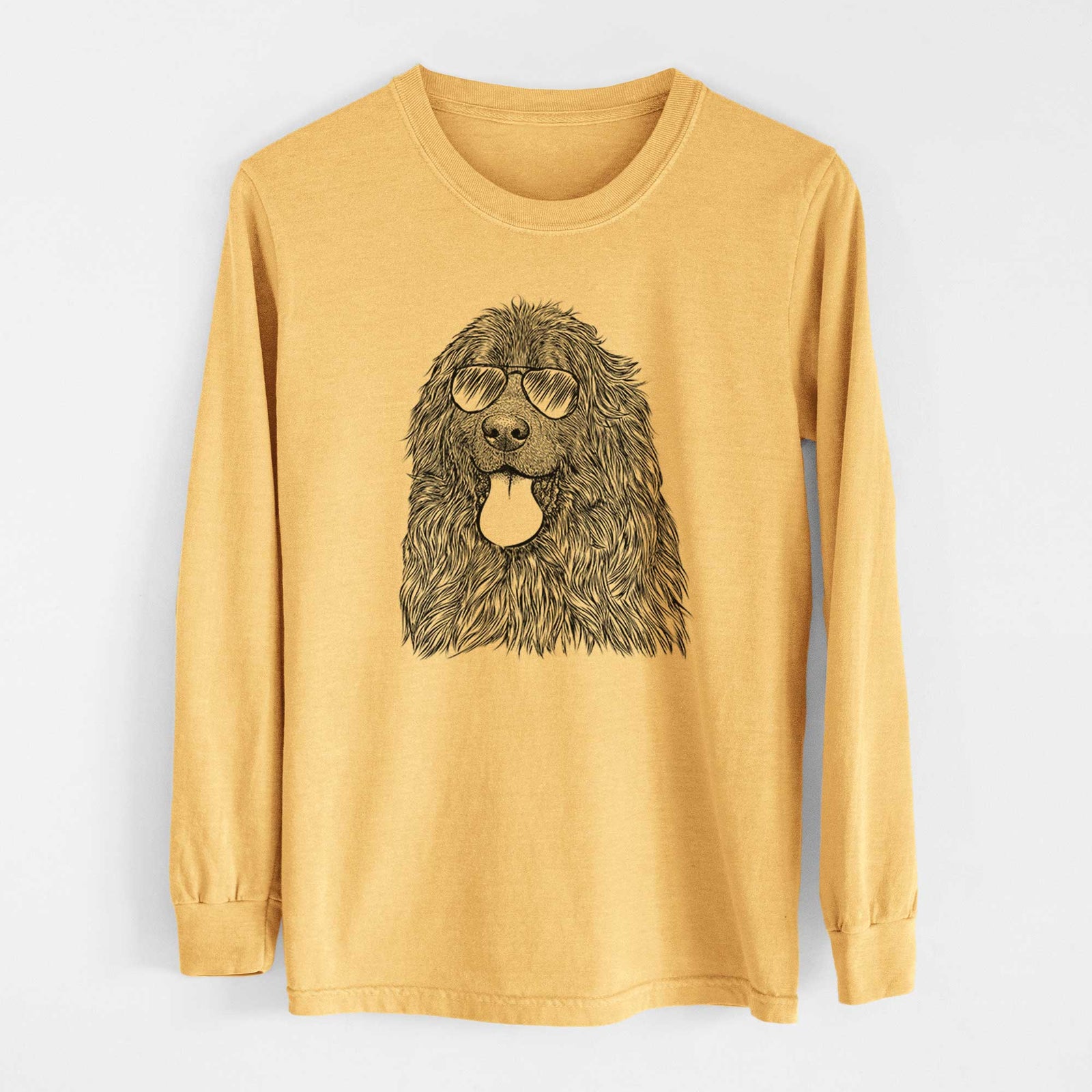 Aviators Neptune the Newfoundland - Heavyweight 100% Cotton Long Sleeve