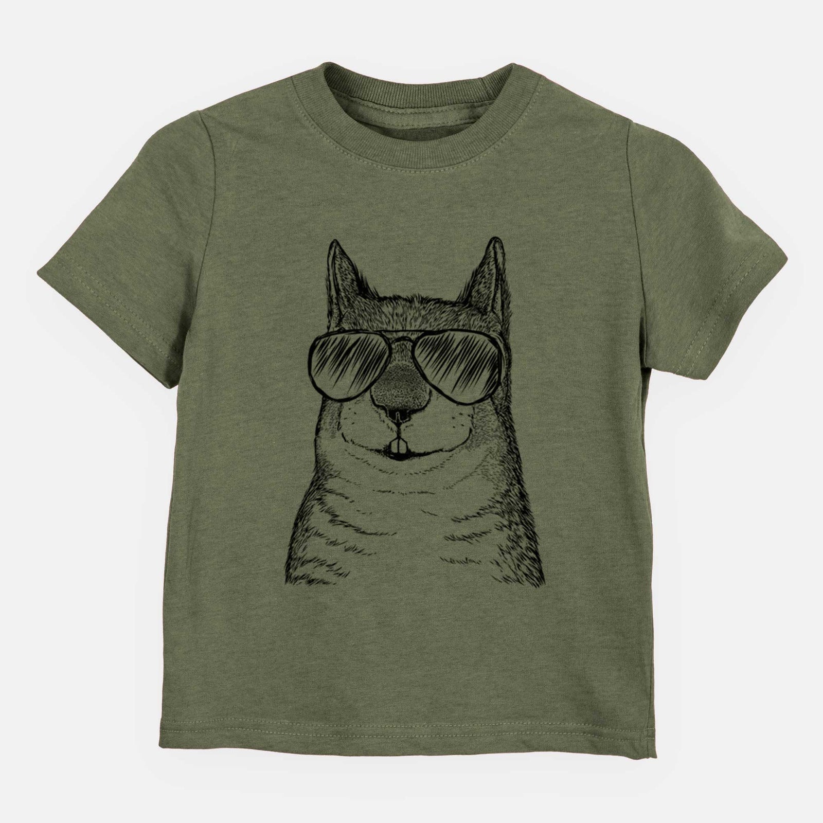 Aviator Nibbles the Squirrel - Kids/Youth/Toddler Shirt