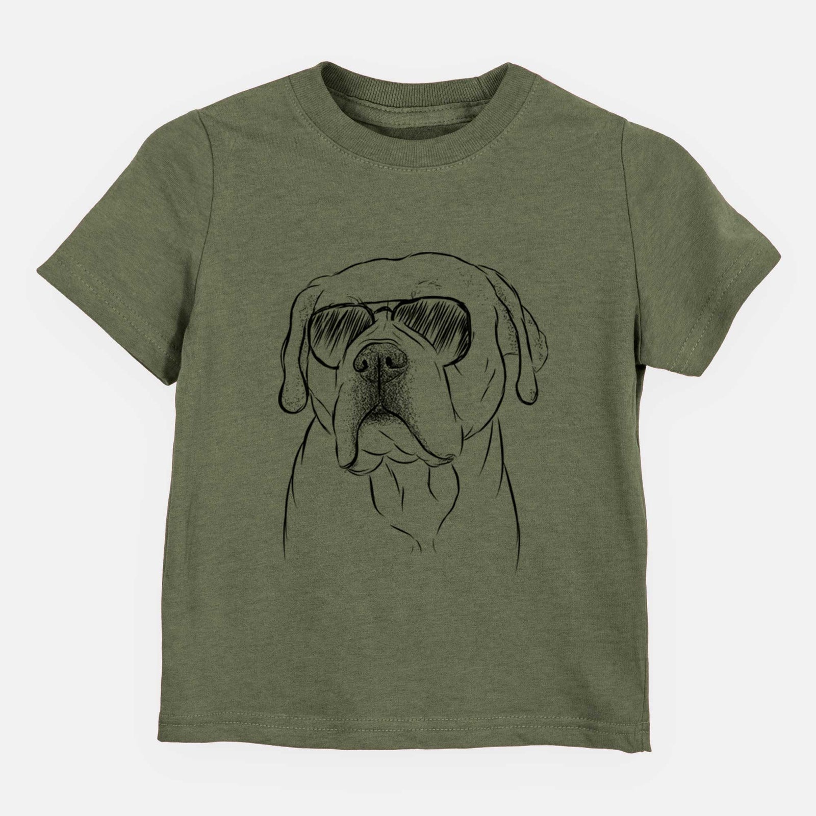 Aviator Nora the American Bulldog Mix - Kids/Youth/Toddler Shirt