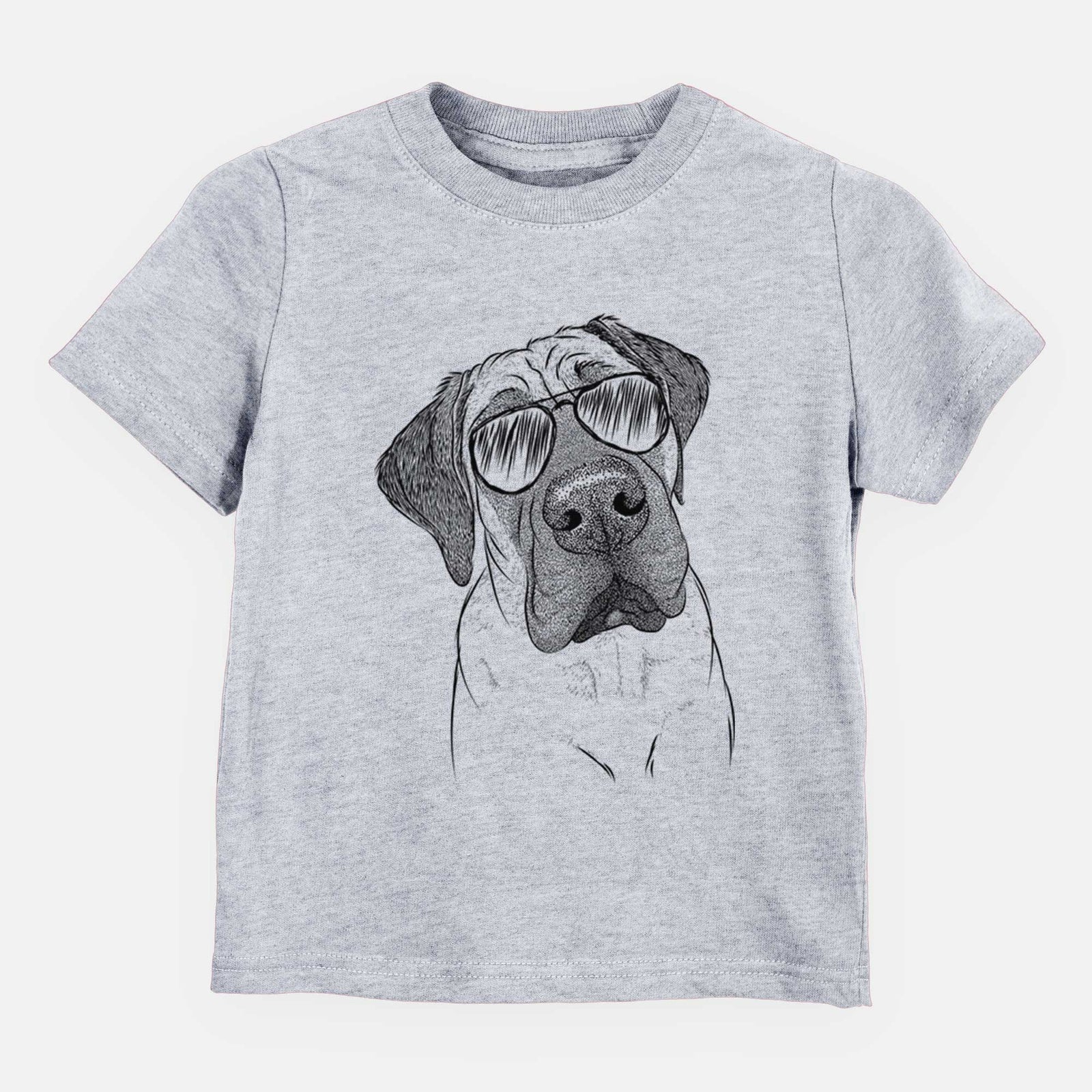 Aviator NutterButter the English Mastiff - Kids/Youth/Toddler Shirt