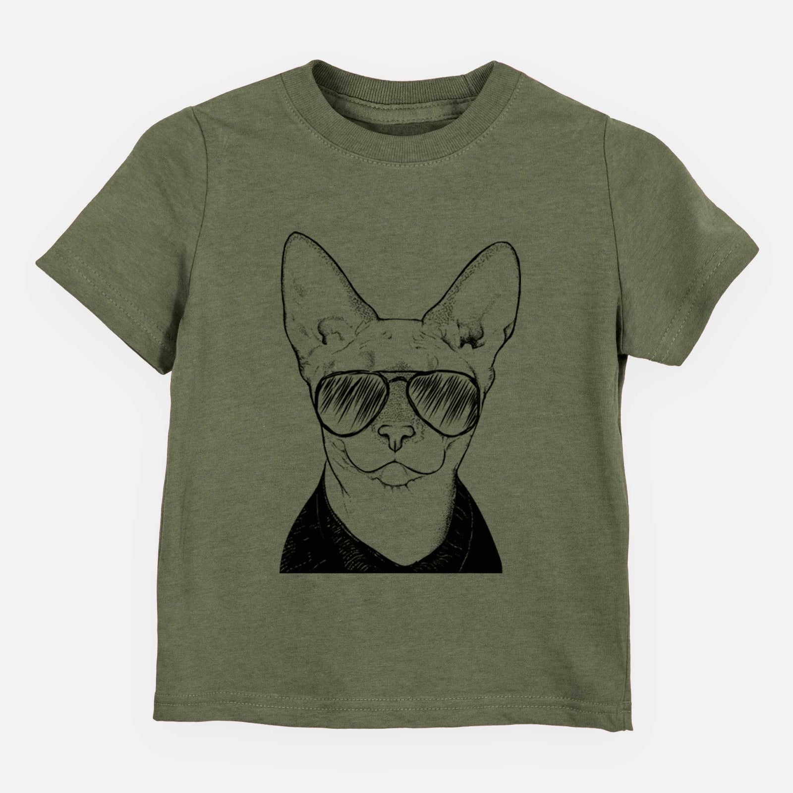 Aviator Oliver Watson the Sphynx Cat - Kids/Youth/Toddler Shirt