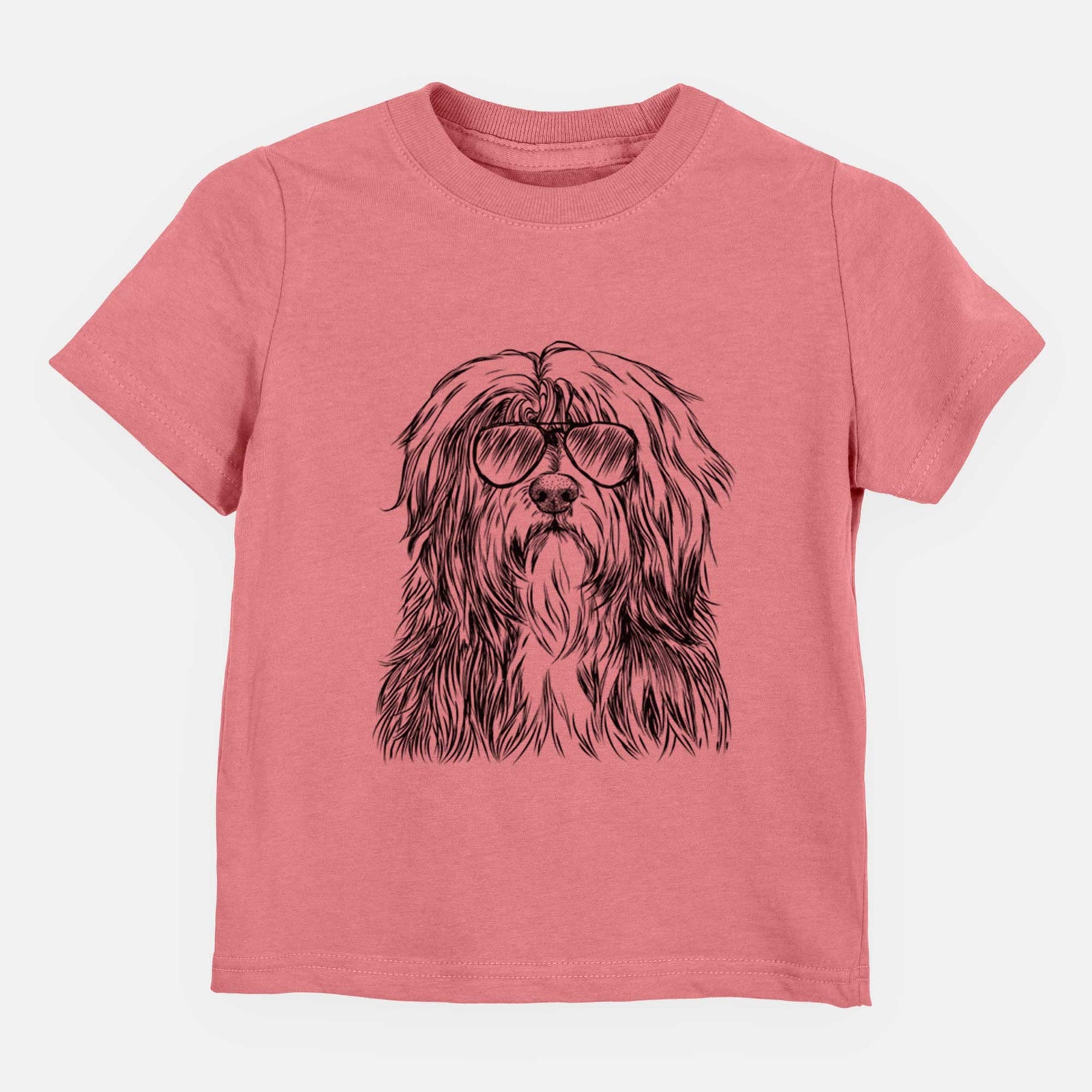 Aviator Otto the Polish Lowland Sheepdog - Kids/Youth/Toddler Shirt