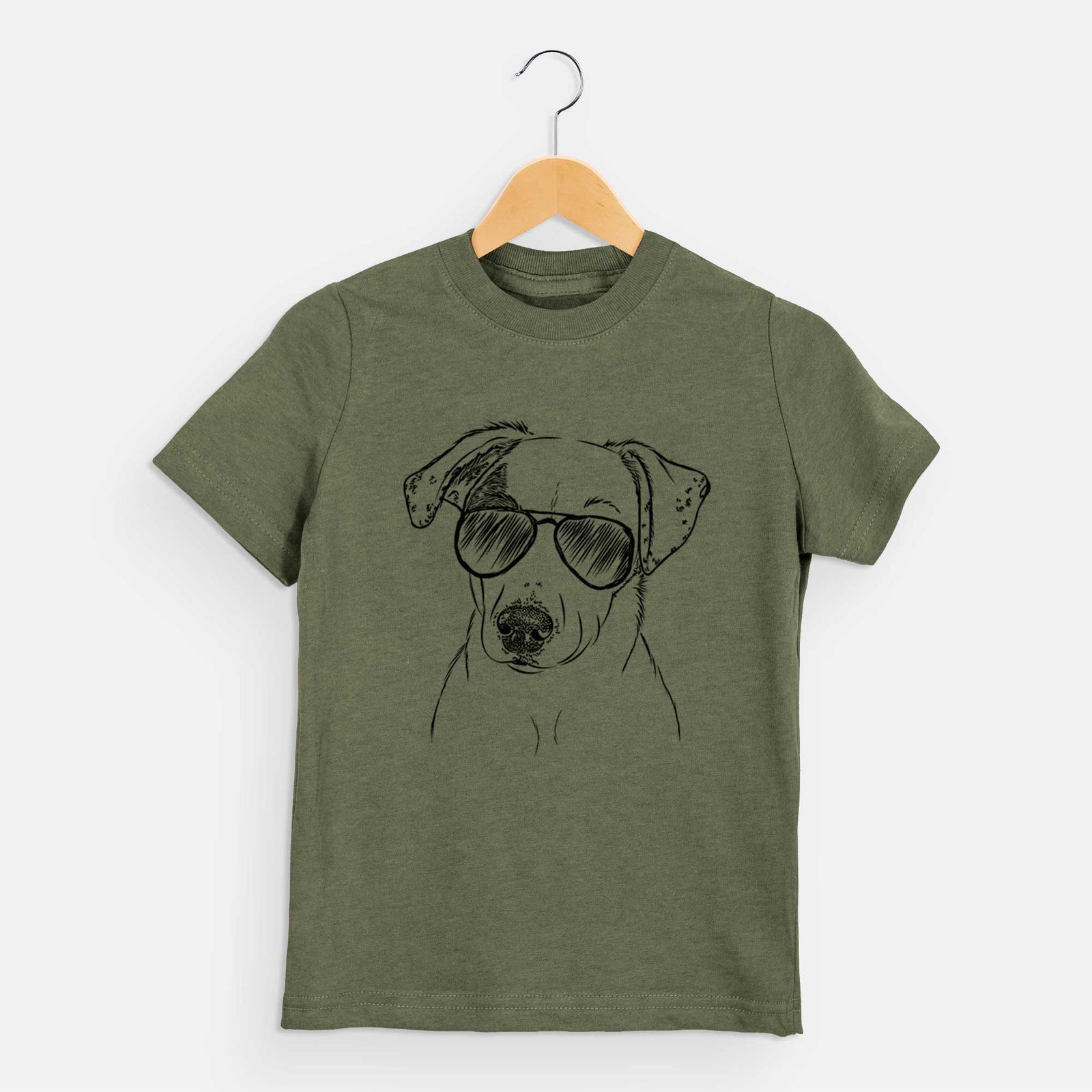 Aviator P-Pie the Mixed Breed - Kids/Youth/Toddler Shirt