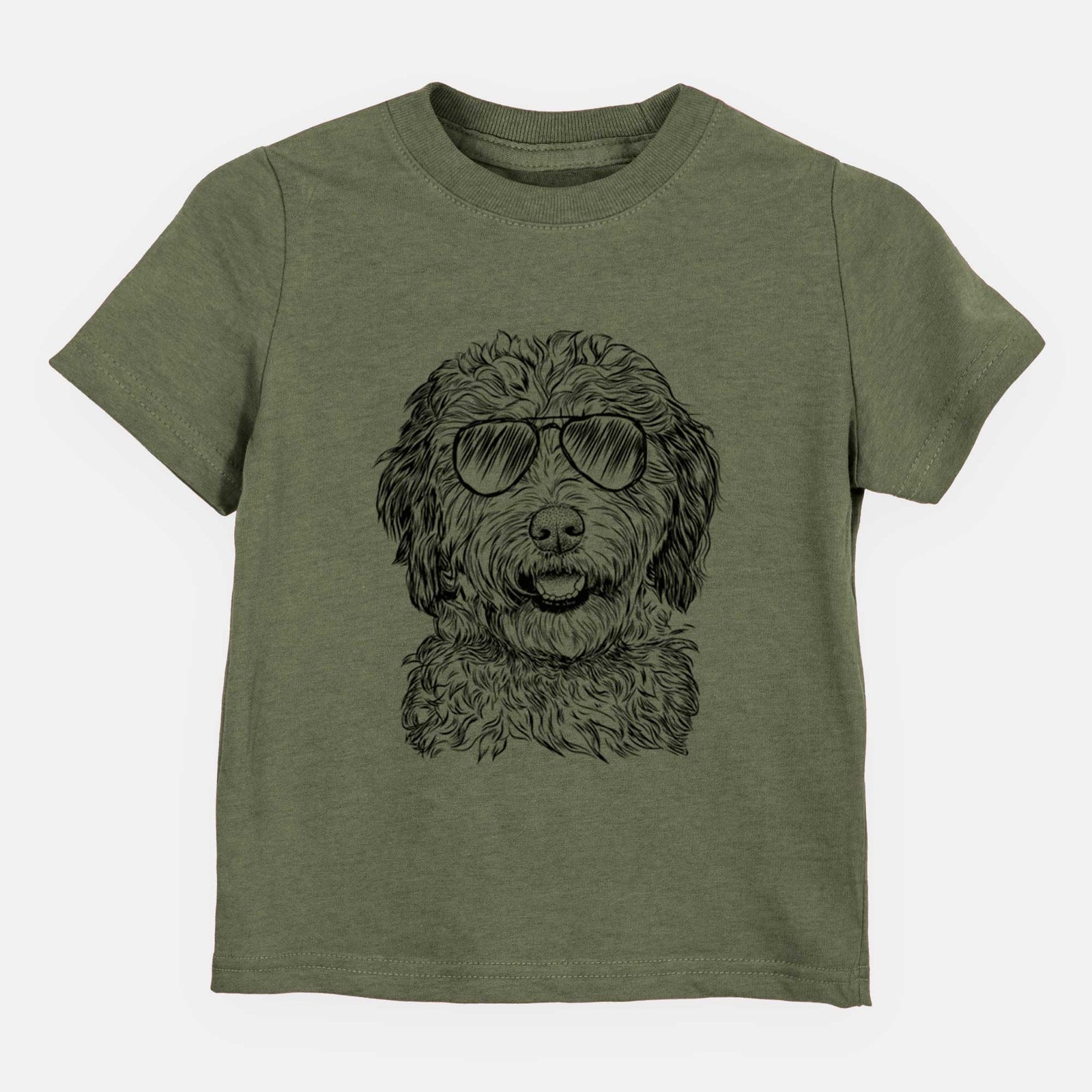 Aviator Palmer the Aussiedoodle - Kids/Youth/Toddler Shirt