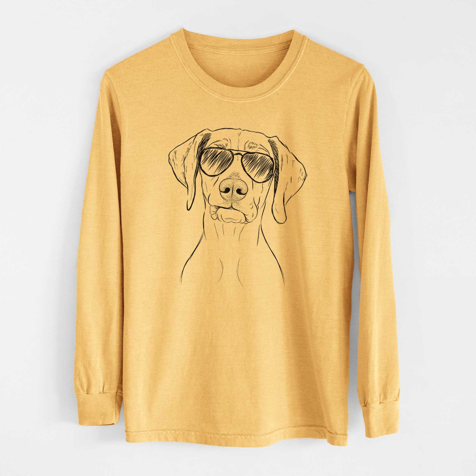 Aviators Pawley the Vizsla - Heavyweight 100% Cotton Long Sleeve