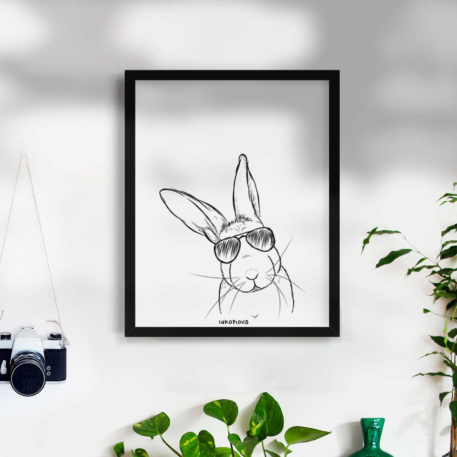 Penny the Belgian Hare Art Print