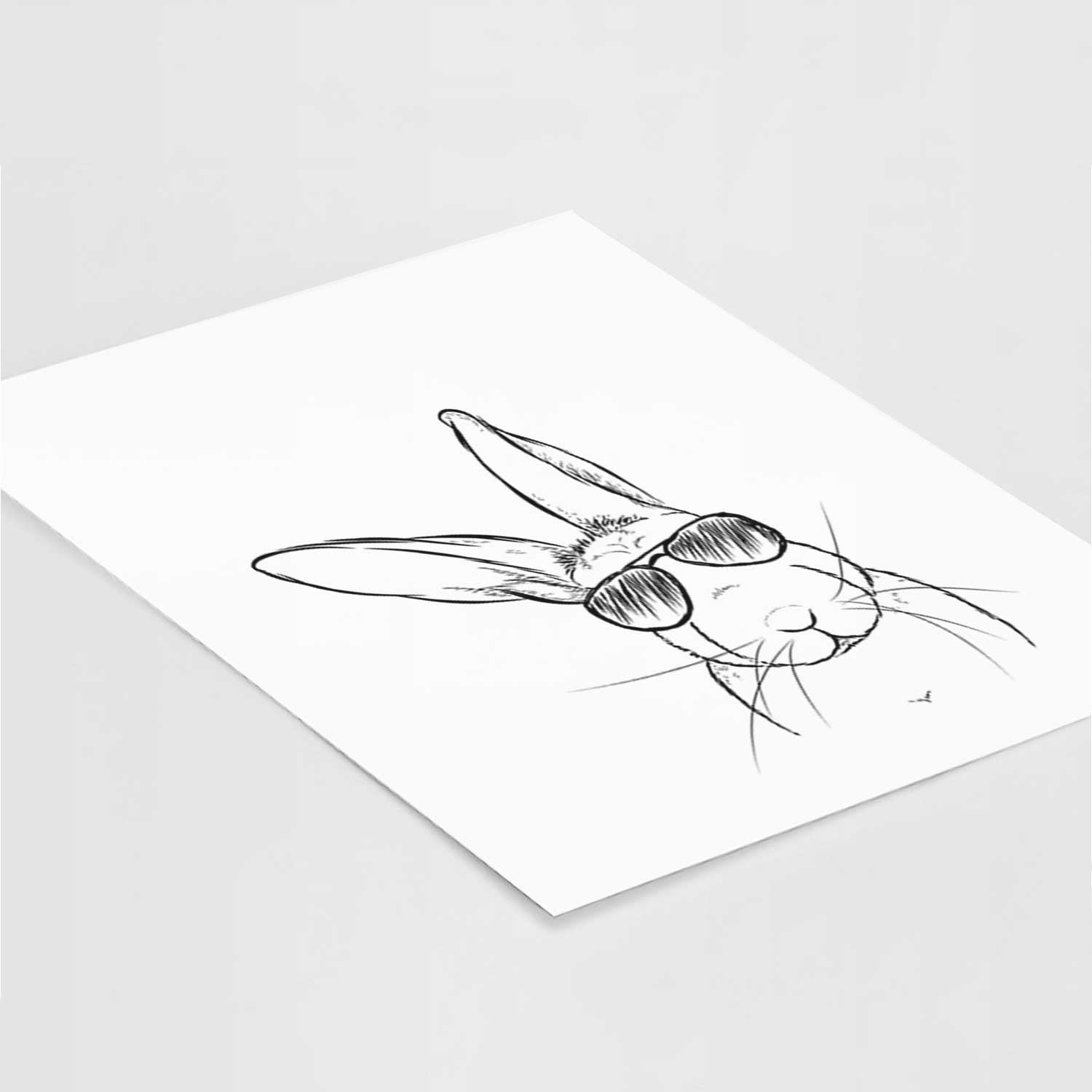 Penny the Belgian Hare Art Print