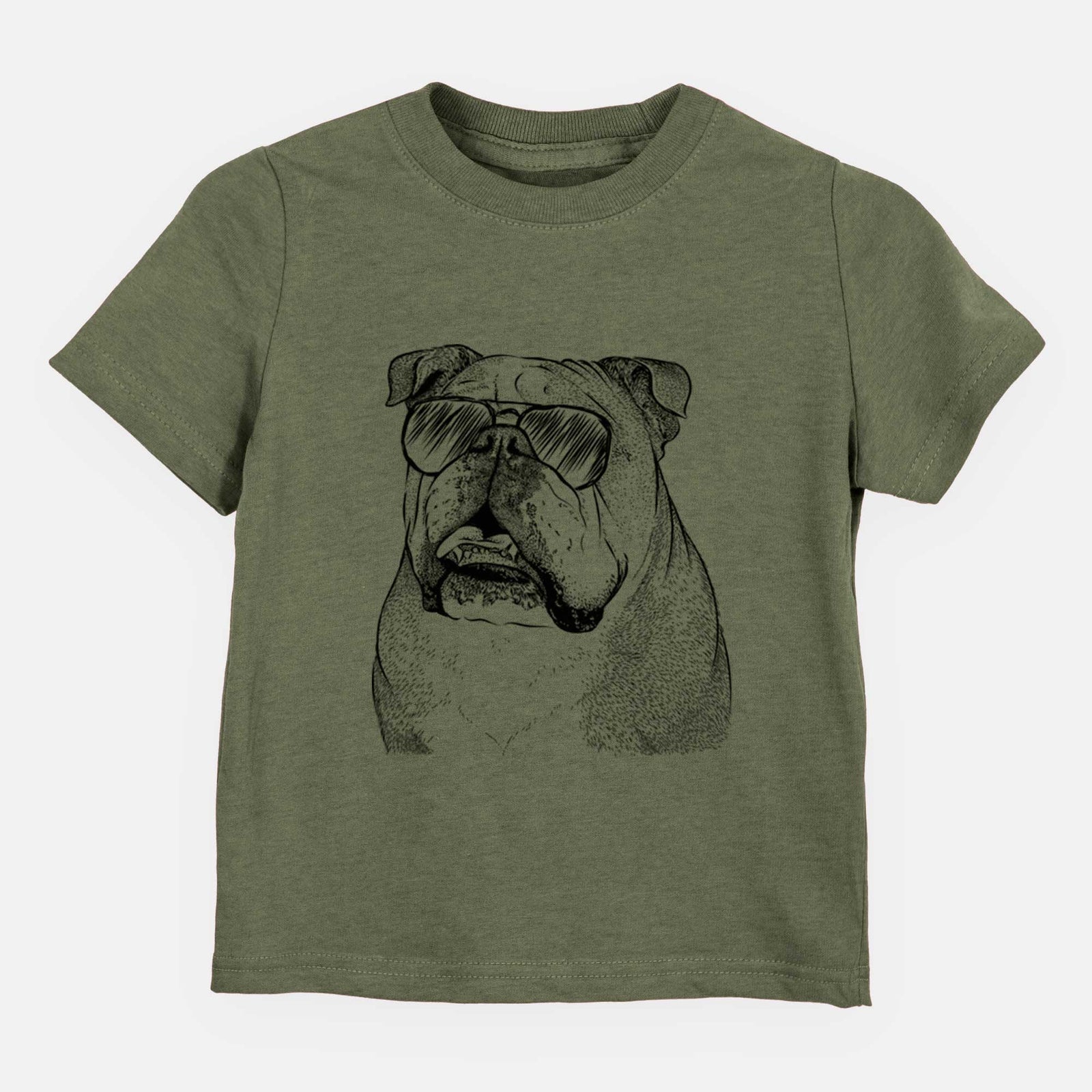 Aviator Piggy the English Bulldog - Kids/Youth/Toddler Shirt
