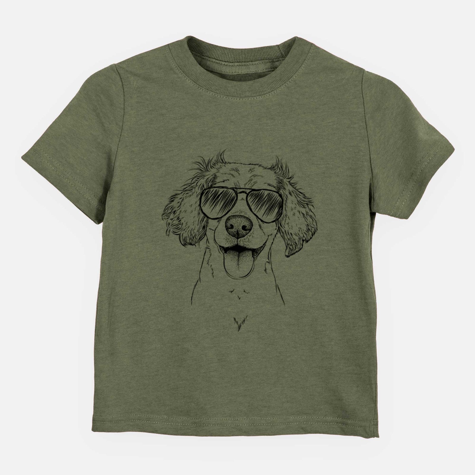 Aviator Piglet the Dachshund Mix - Kids/Youth/Toddler Shirt