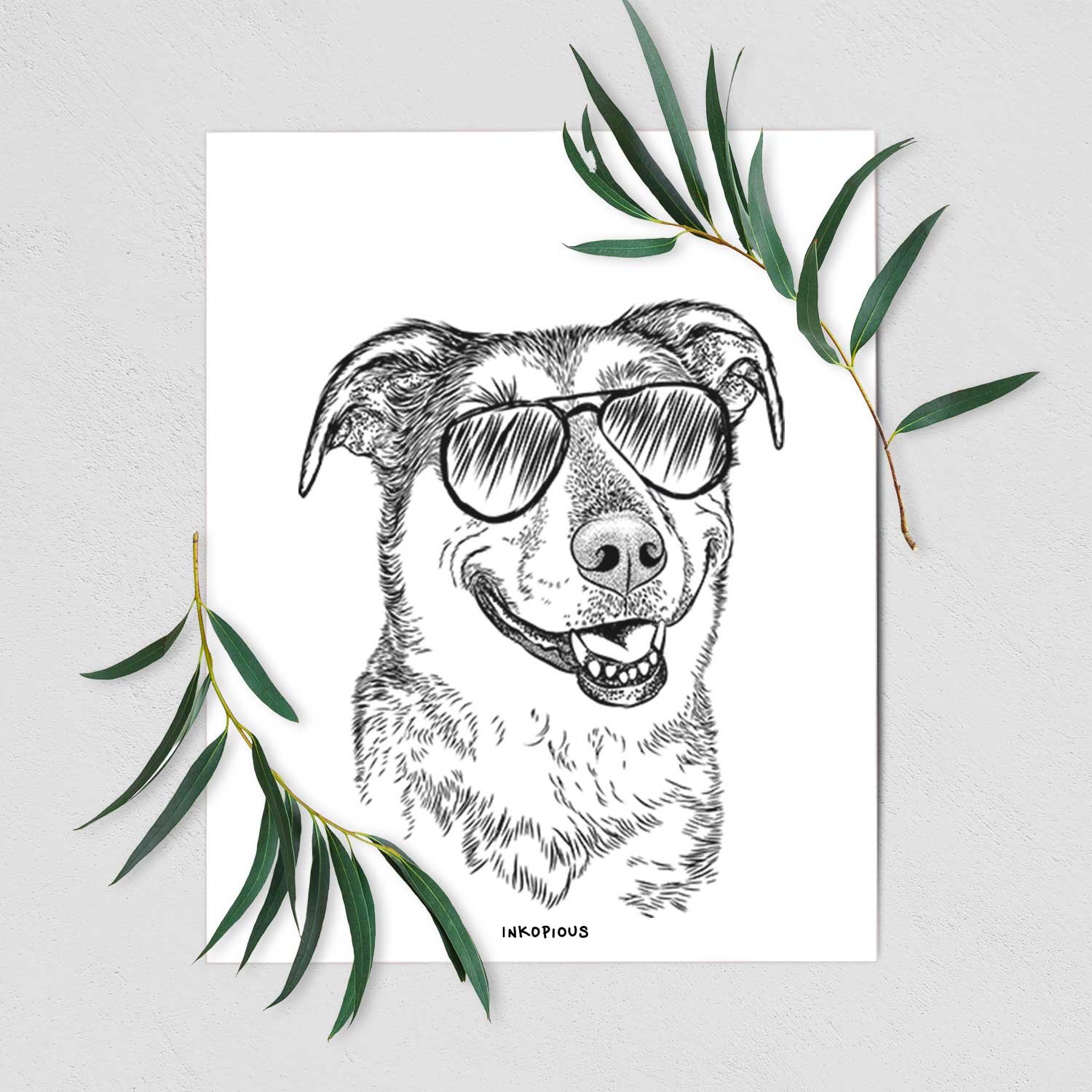 Pippin the Shepherd Mix Art Print