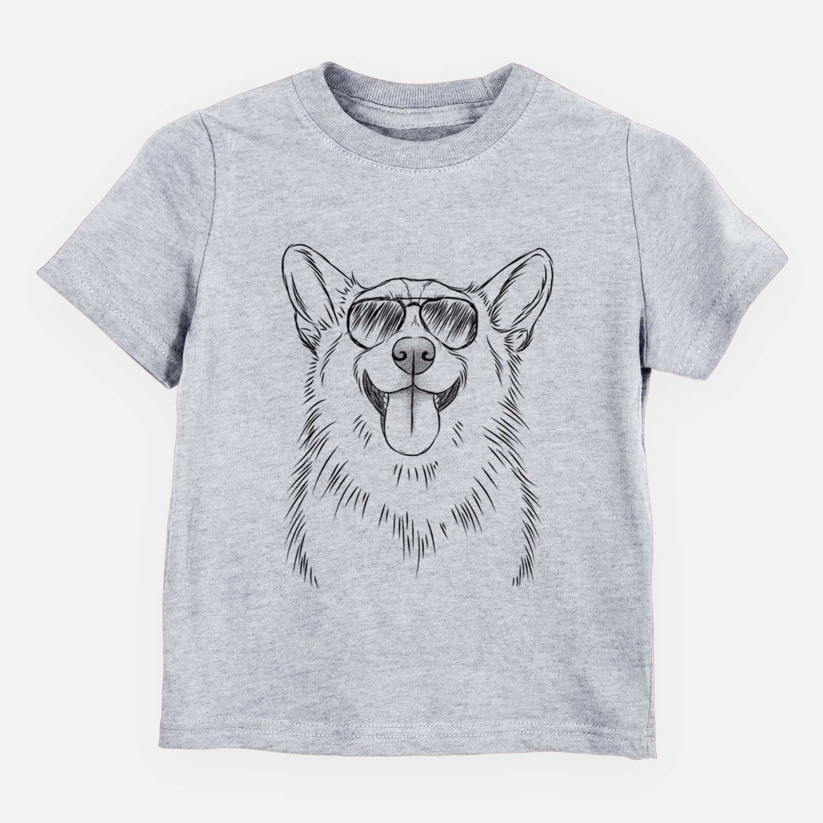 Aviator Porter the Pembroke Welsh Corgi - Kids/Youth/Toddler Shirt