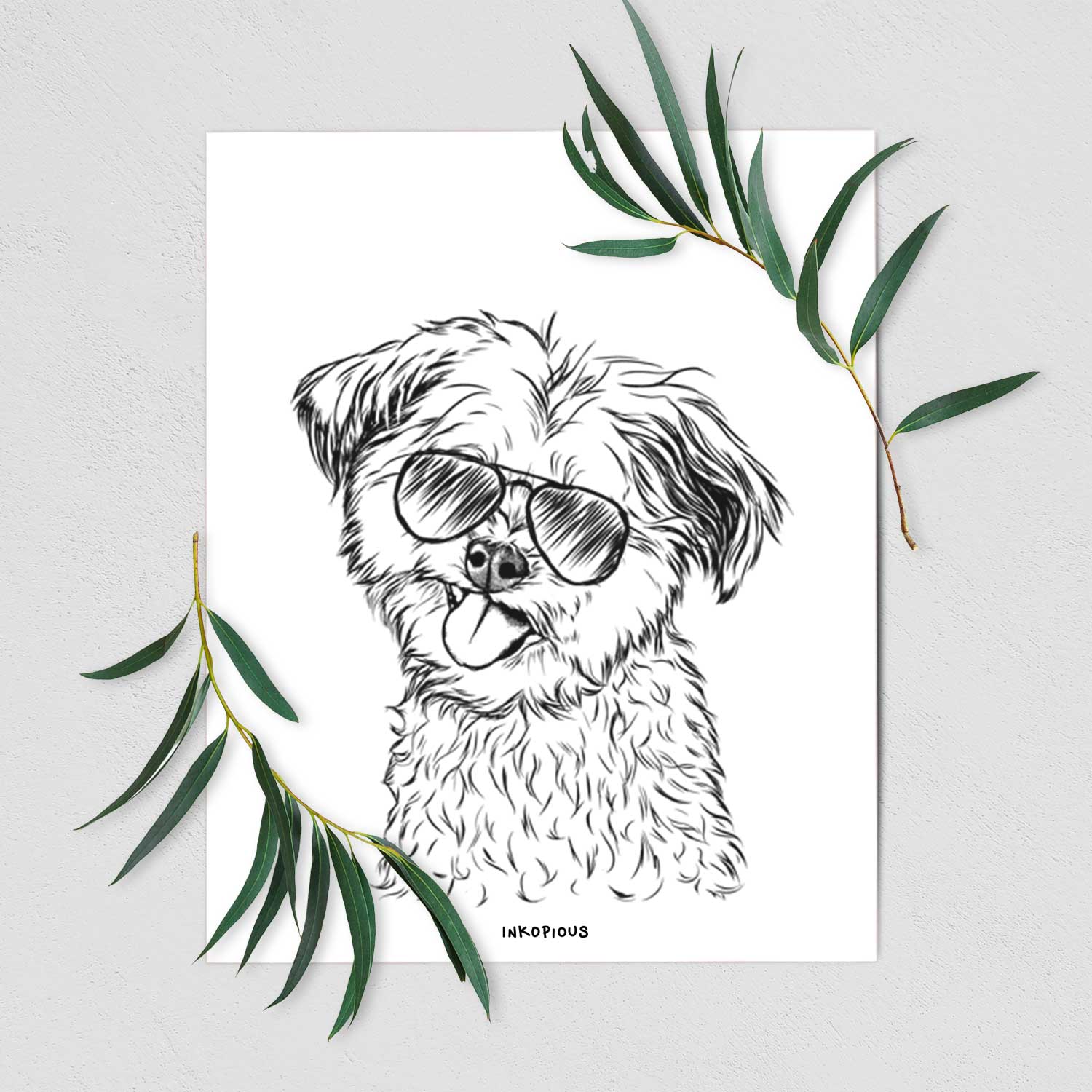 Puff the Malshi Art Print