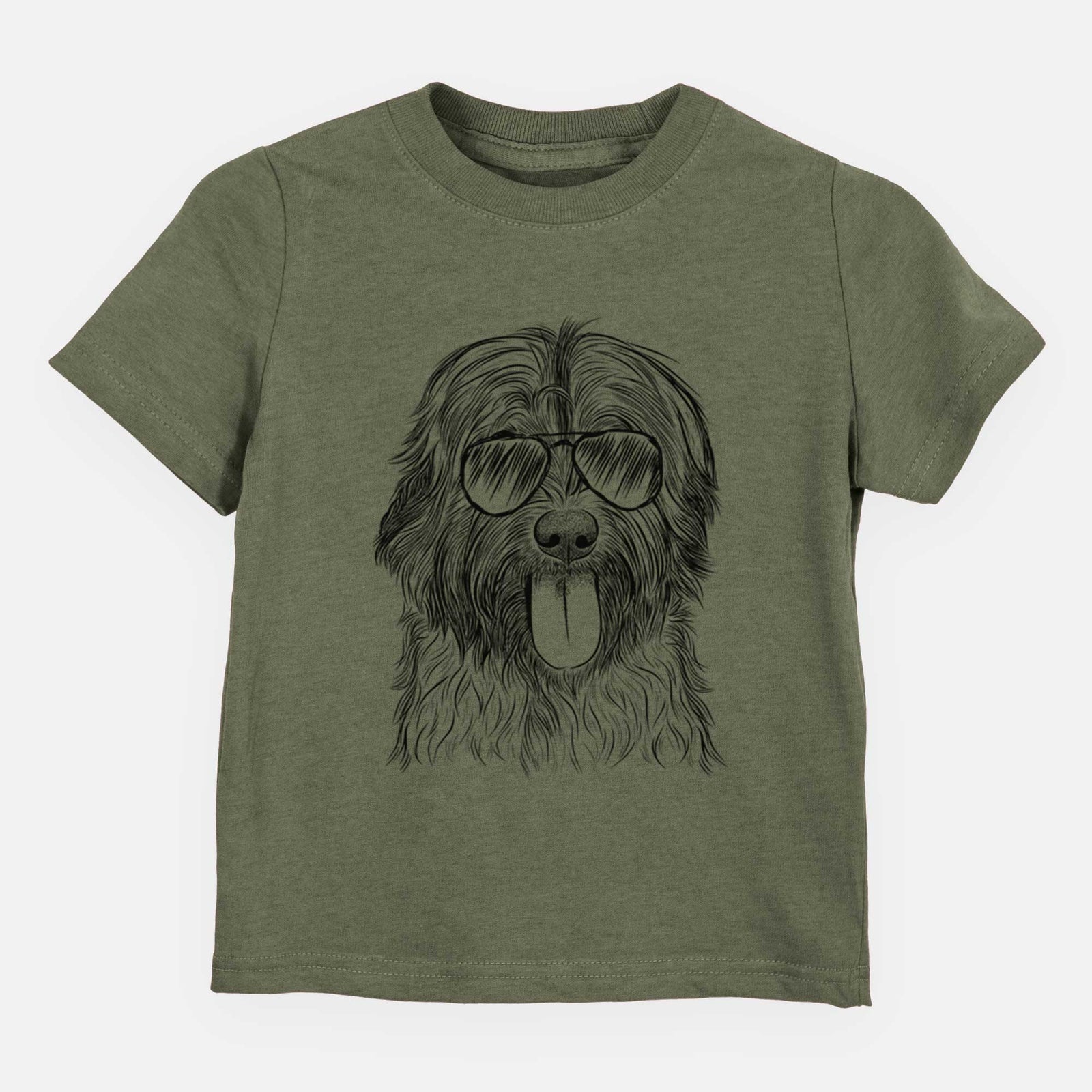 Aviator Puig the Catalan Sheepdog - Kids/Youth/Toddler Shirt