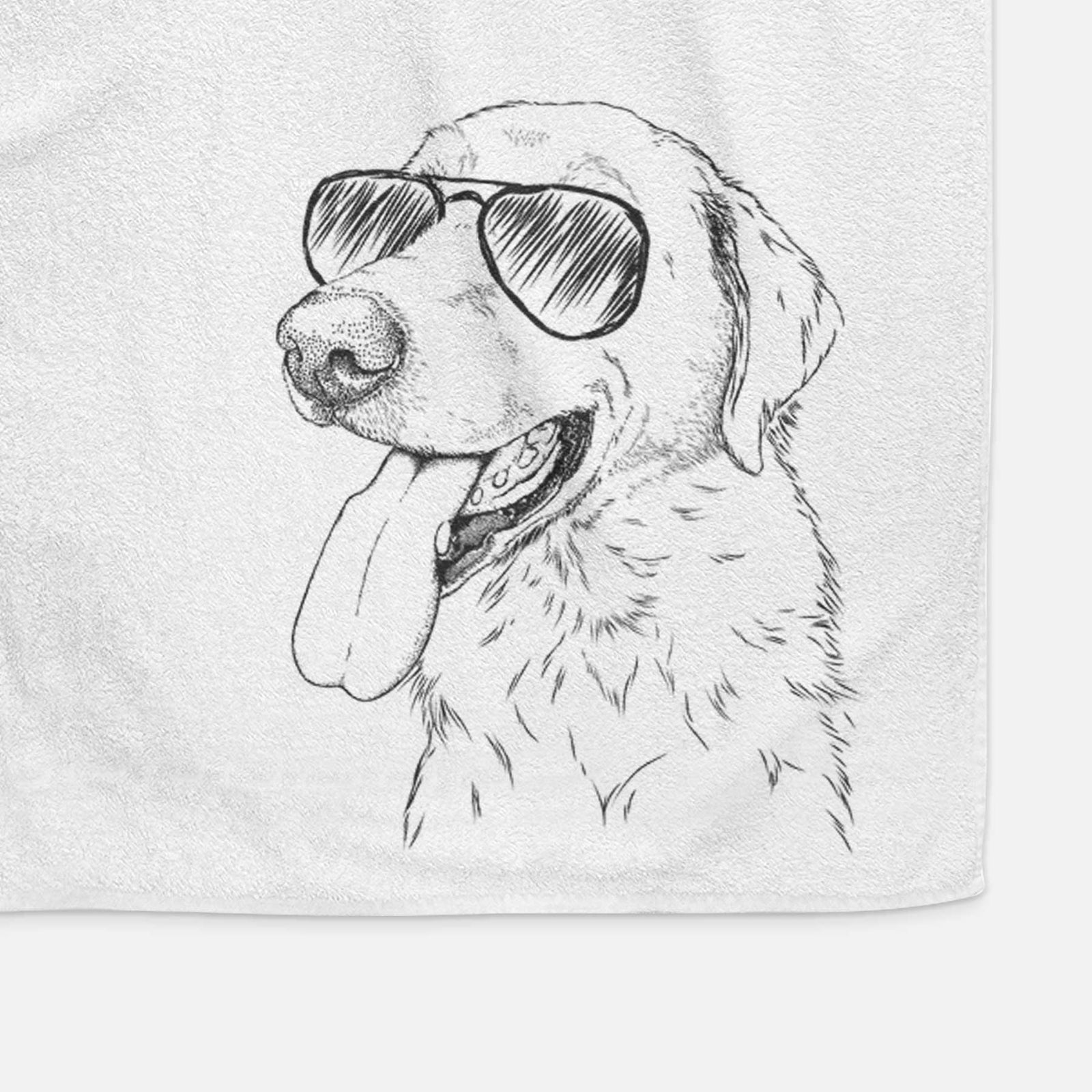 Purl the British Lab Decorative Hand Towel