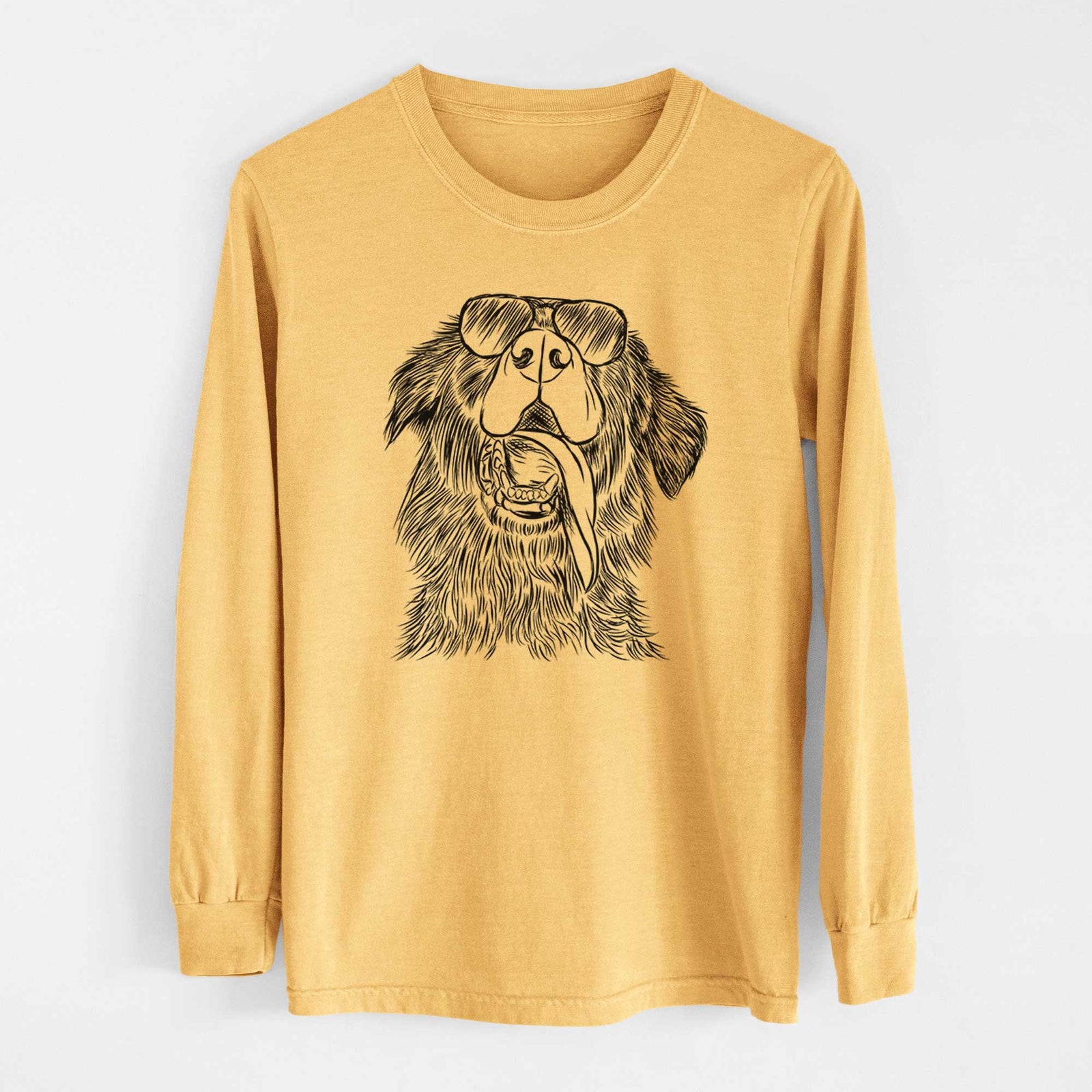 Aviators Quint the Mixed Breed - Heavyweight 100% Cotton Long Sleeve