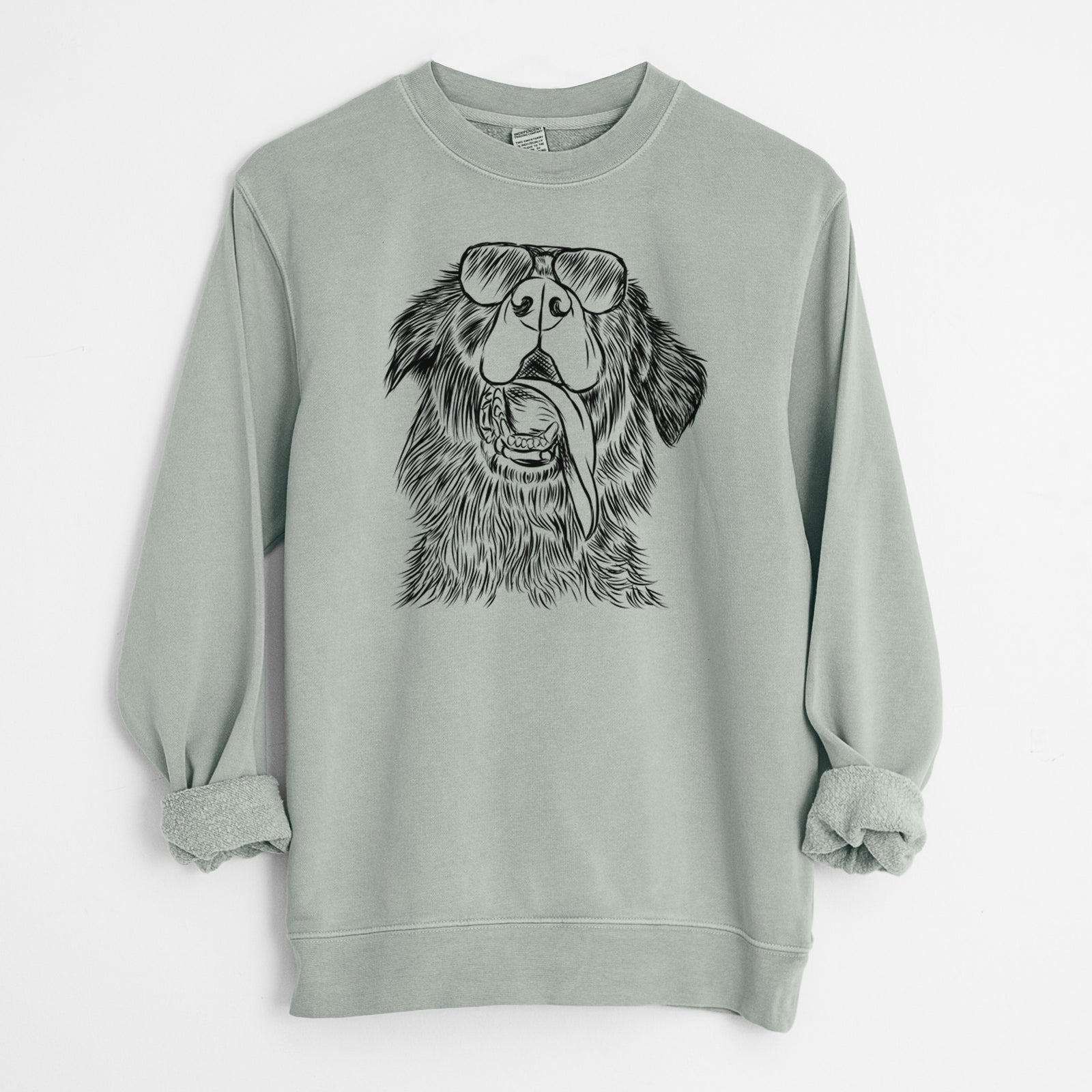 Aviator Quint the Mixed Breed - Unisex Pigment Dyed Crew Sweatshirt