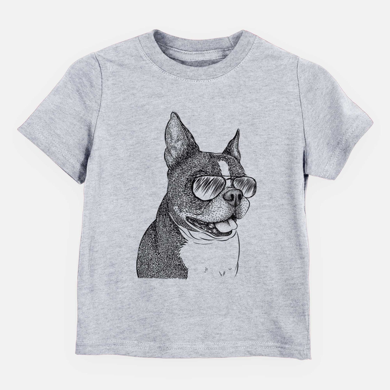 Aviator Ralphie the Boston Terrier - Kids/Youth/Toddler Shirt