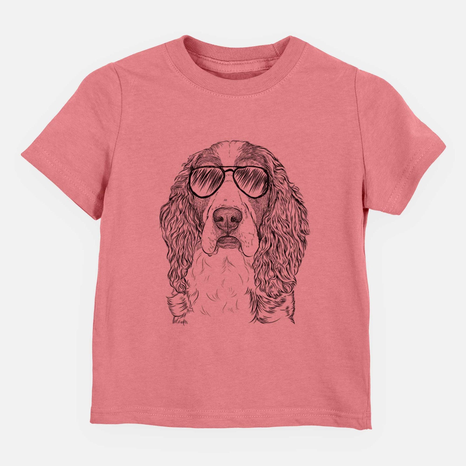 Aviator Red the English Springer Spaniel - Kids/Youth/Toddler Shirt