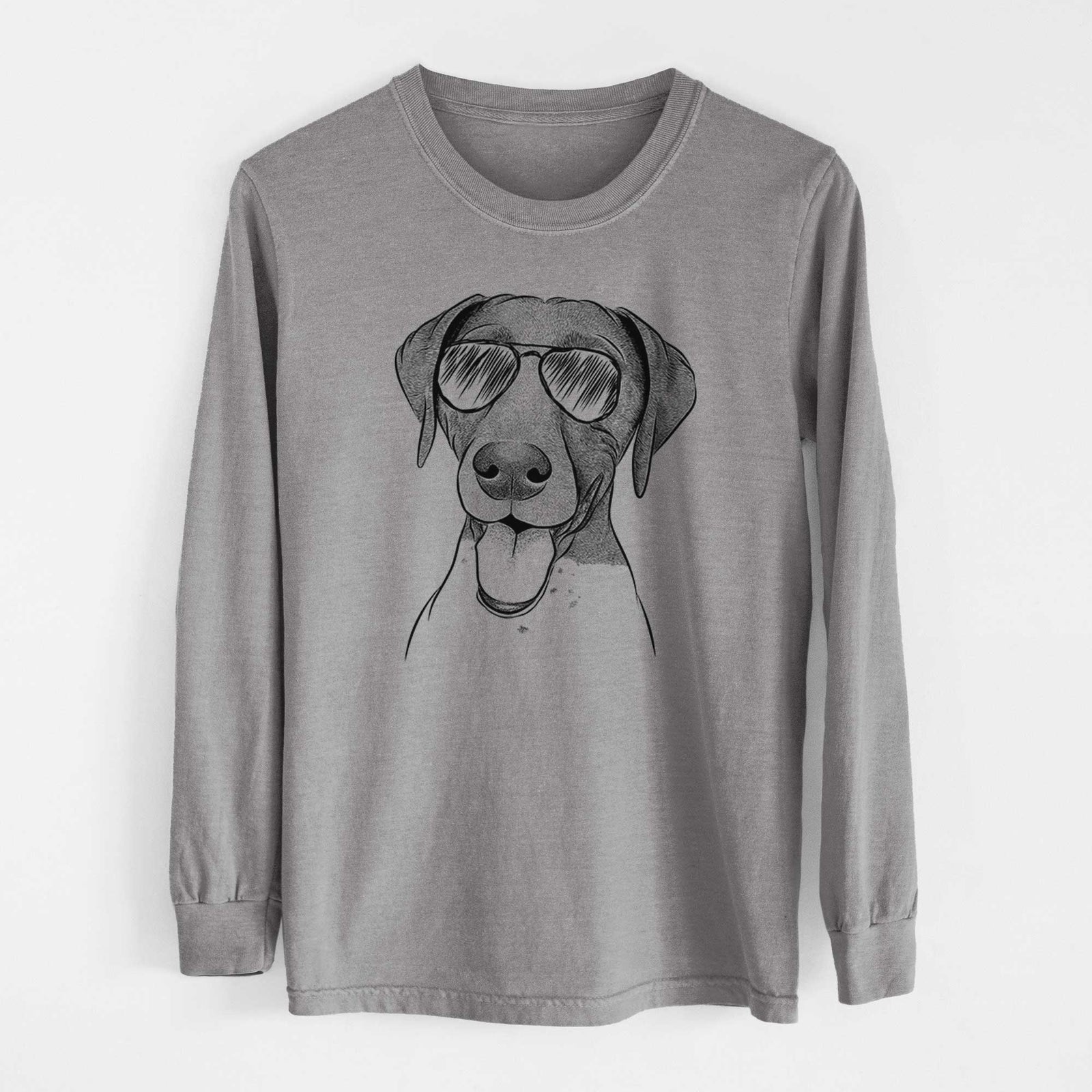 Aviators Remi the German Shorthaired Pointer - Heavyweight 100% Cotton Long Sleeve